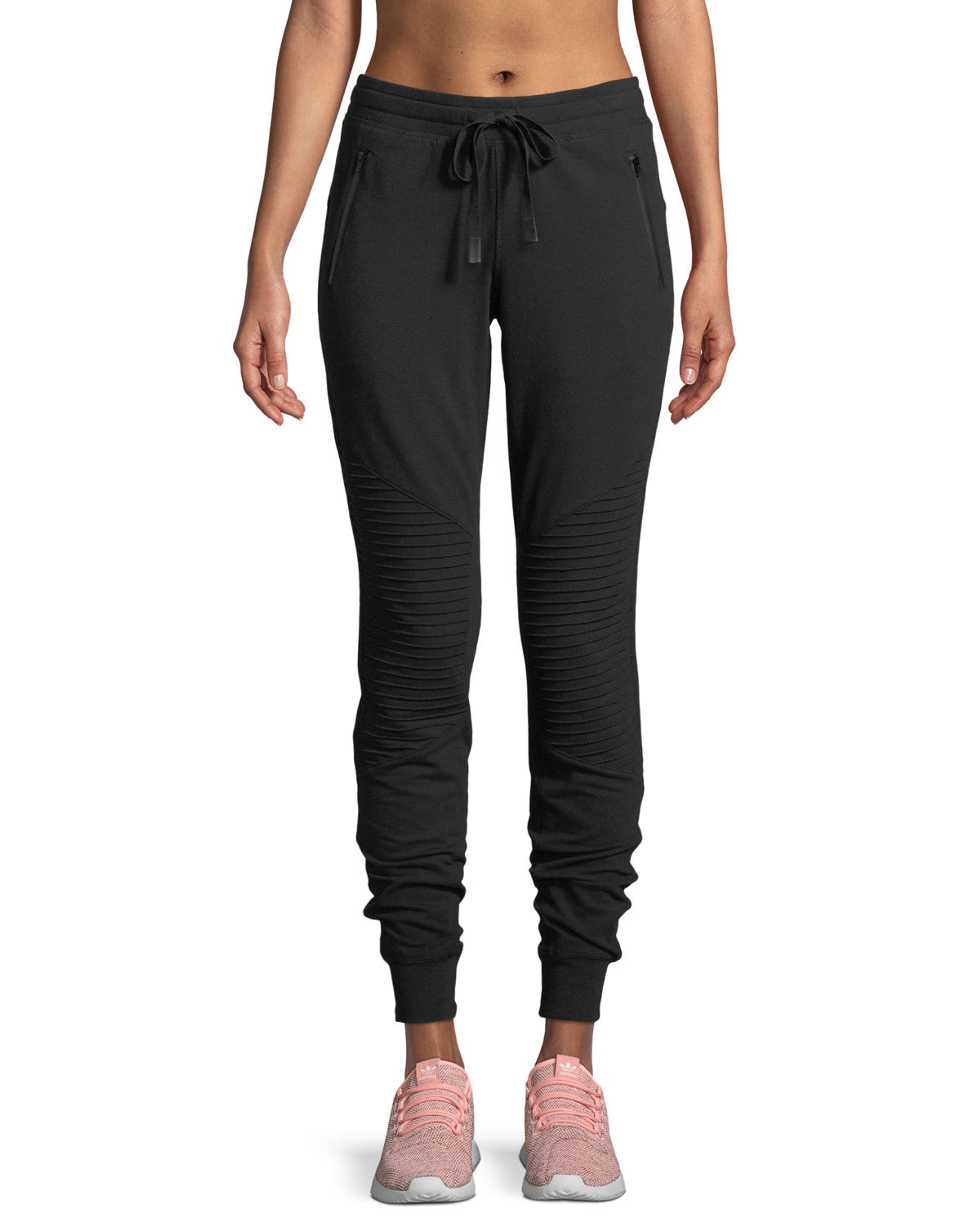新品！alo yoga URBAN MOTO SWEAT PANT Alo Yoga Urban Moto Sweatpants | Neiman Marcus