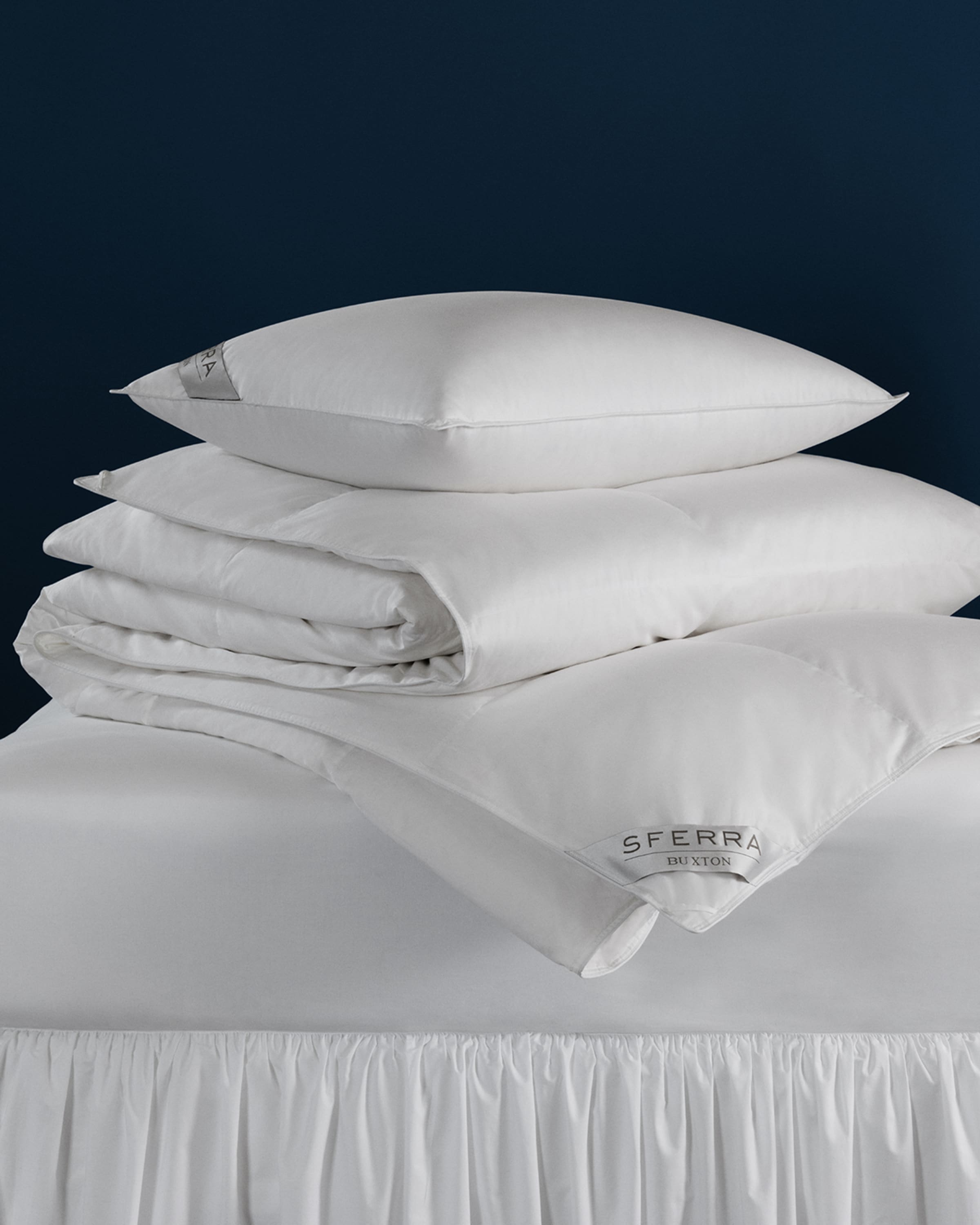 Sferra 600-Fill European Down Medium Queen Pillow