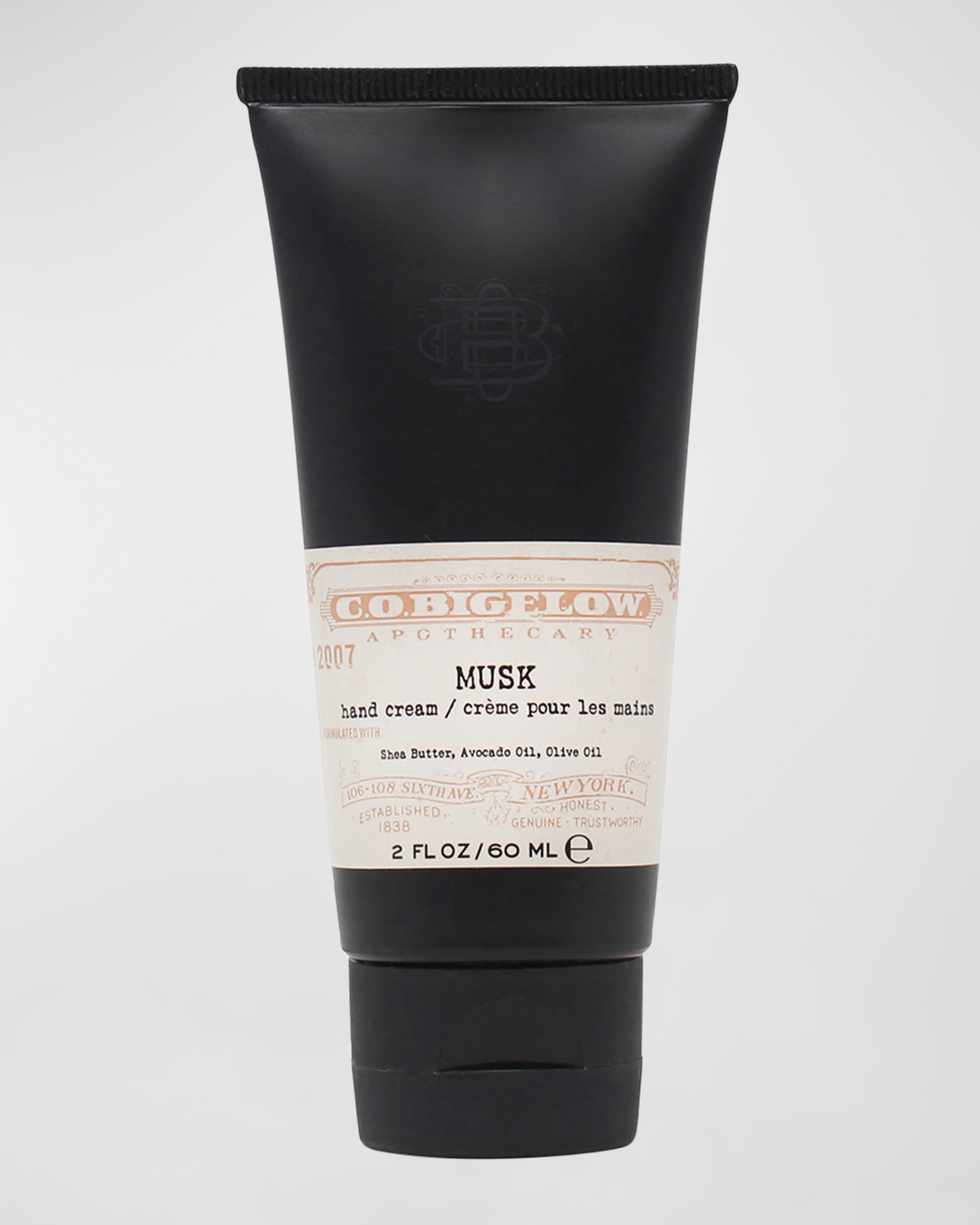 C.O. Bigelow Musk Hand Cream, 2 oz.