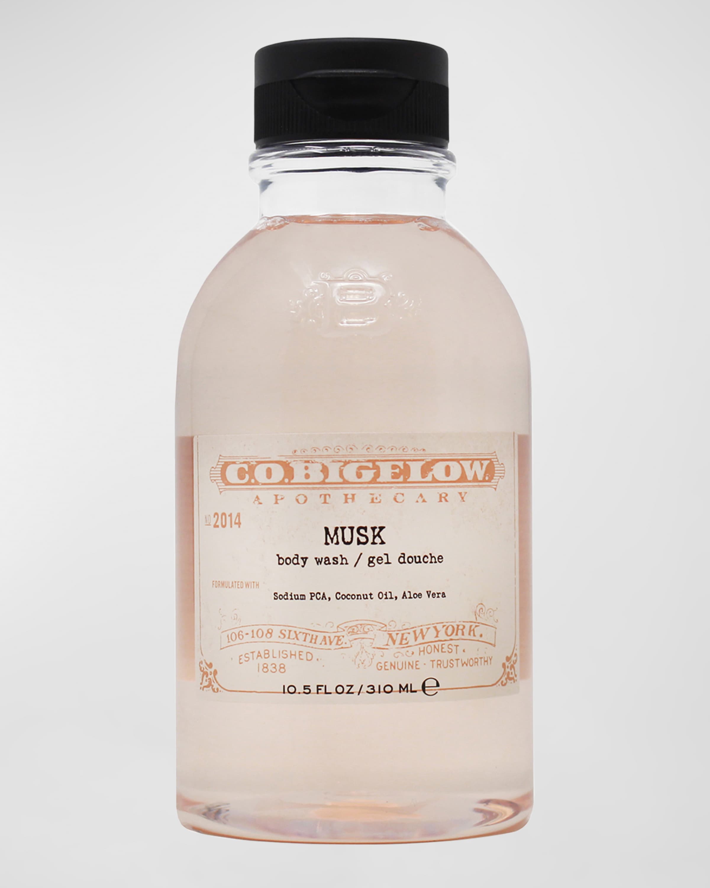 C.O. Bigelow Musk Body Wash, 10.5 oz.