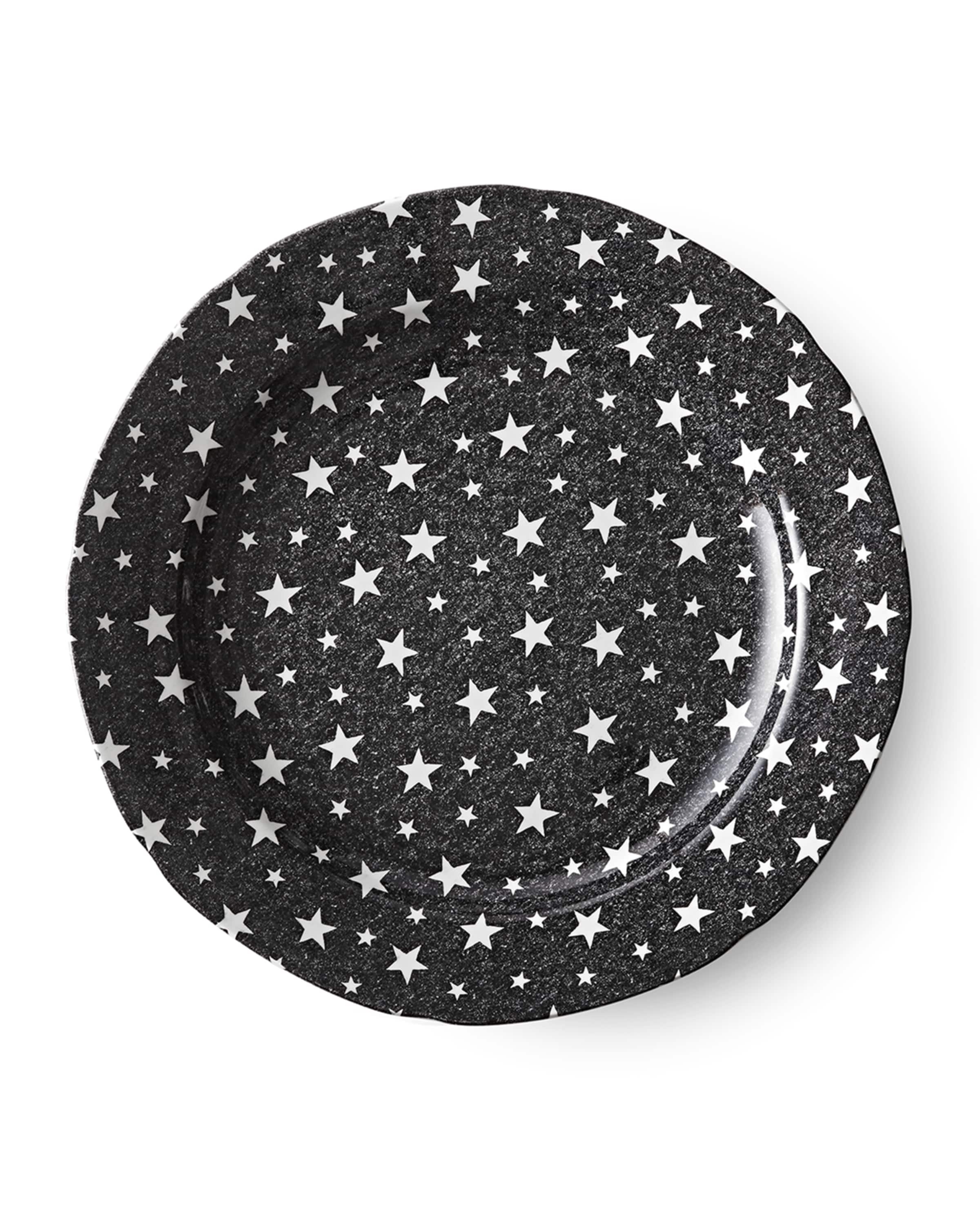 Ralph Lauren Home Midnight Sky Dinner Plate, Black
