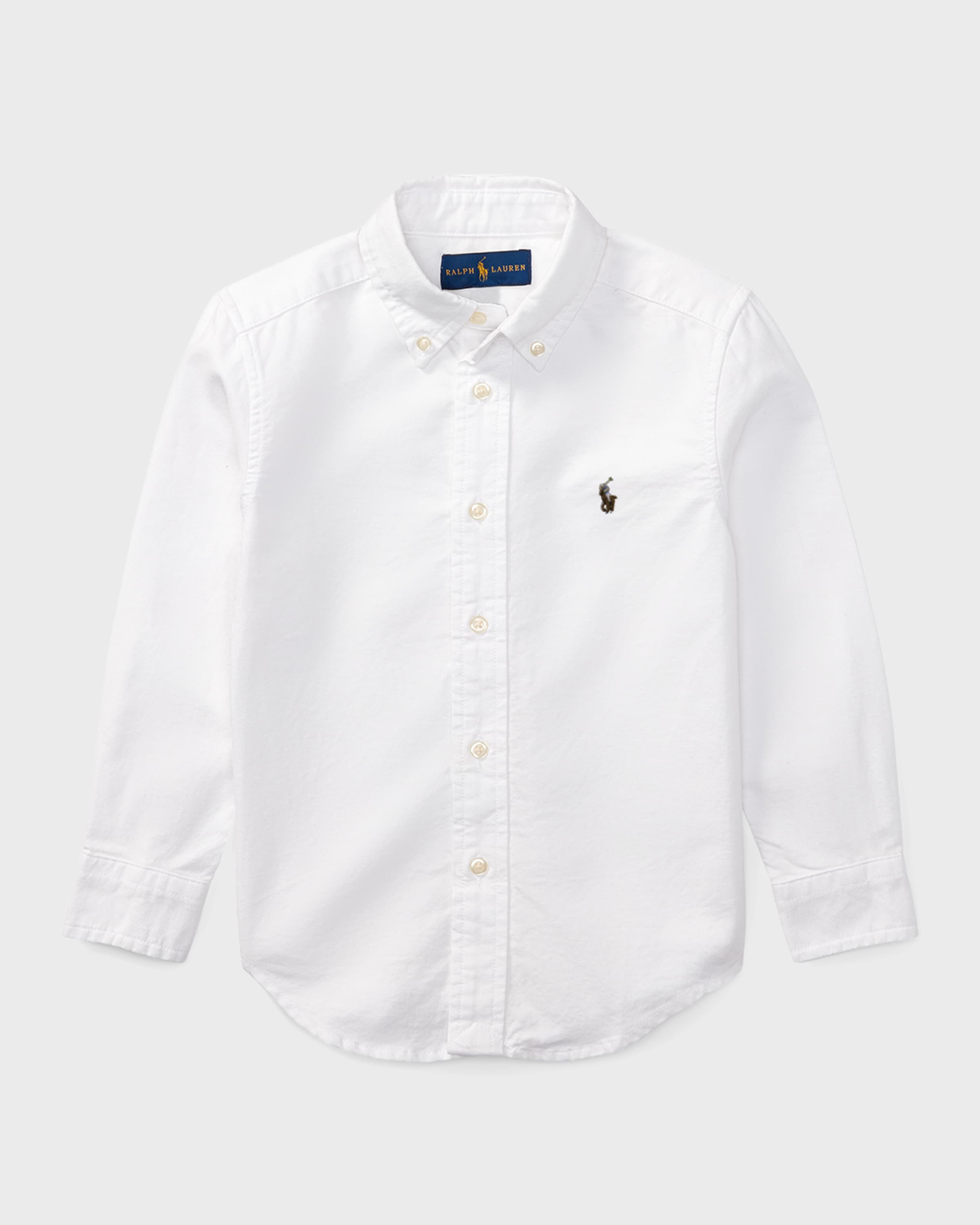 Ralph Lauren Childrenswear Oxford Sport Shirt, Size 2-7