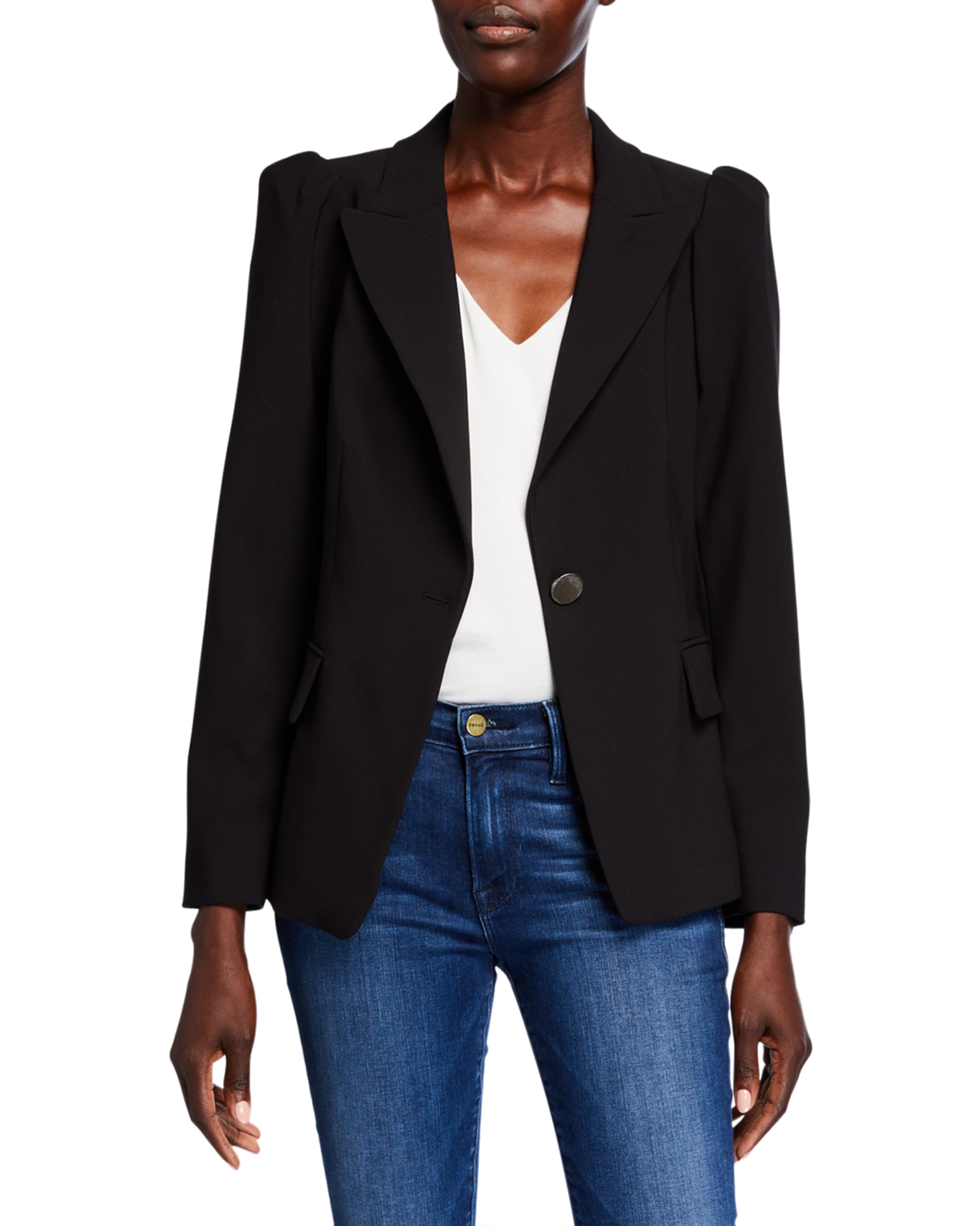 Kobi Halperin Gina Bracelet-Sleeve One-Button Jacket and Matching Items ...