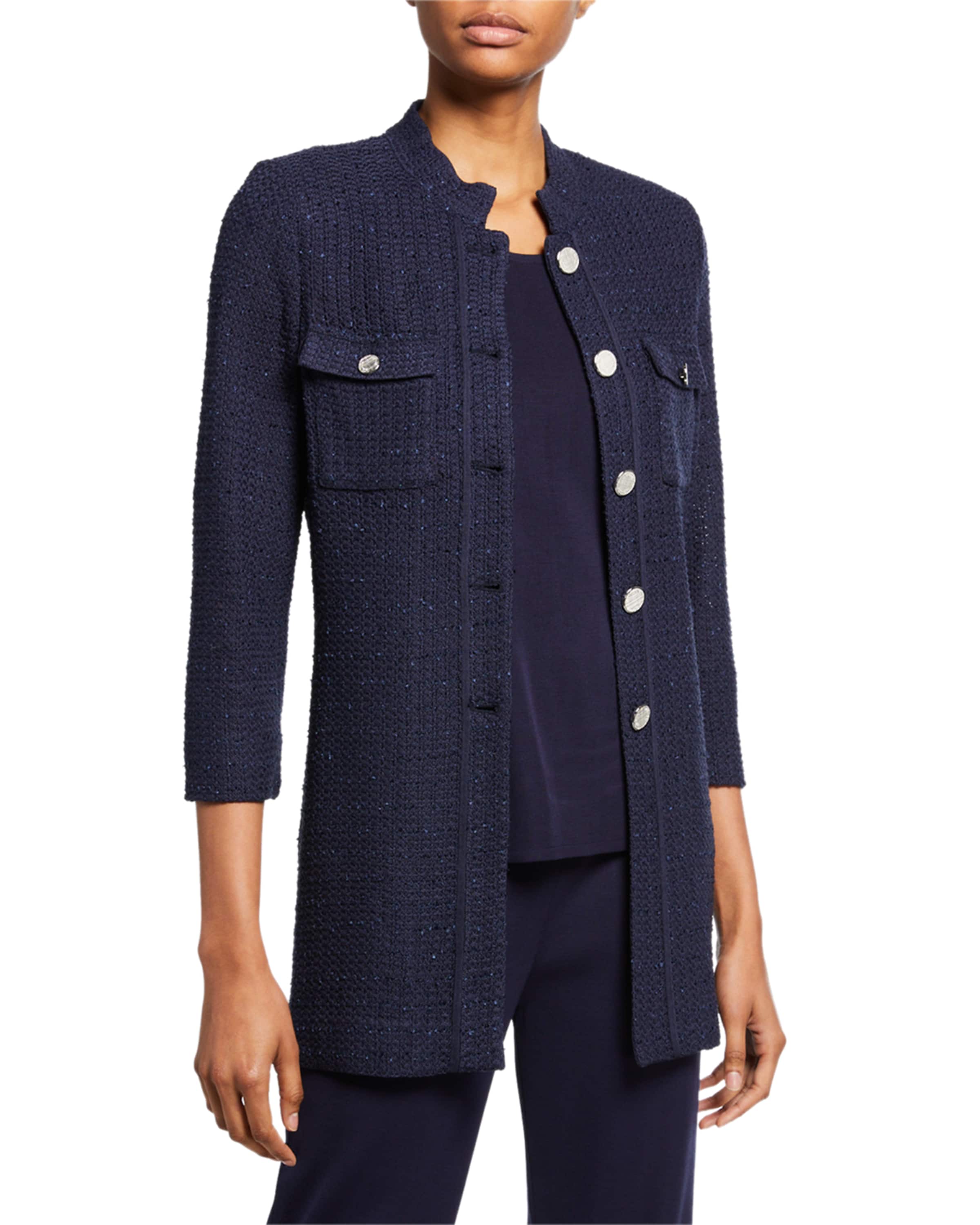 Misook plus size jackets 2025