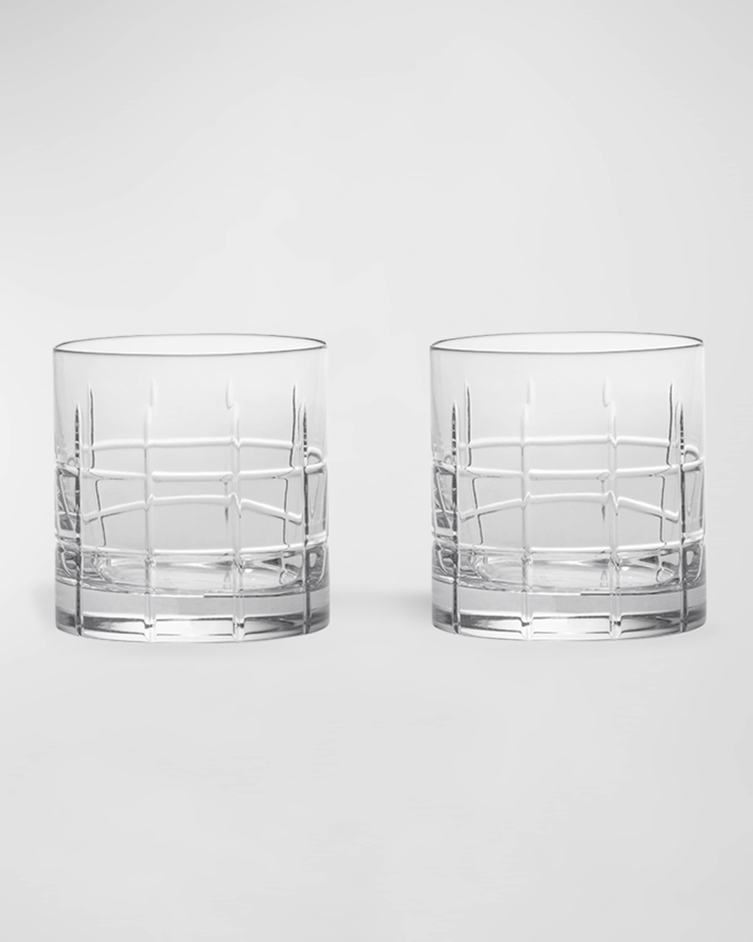 Orrefors Street 8 oz. Old Fashioned Glasses, Set of 2