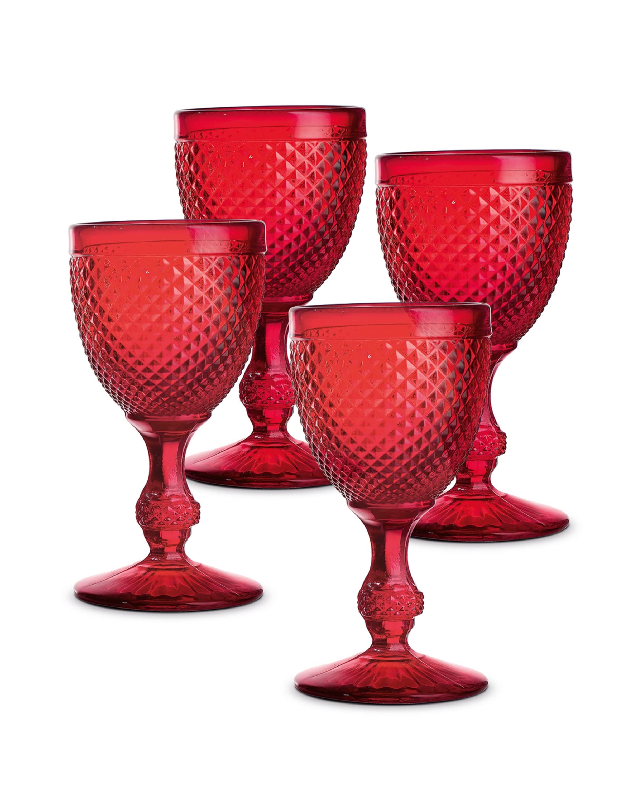 Vista Alegre Bicos Water Goblets, Set of 4