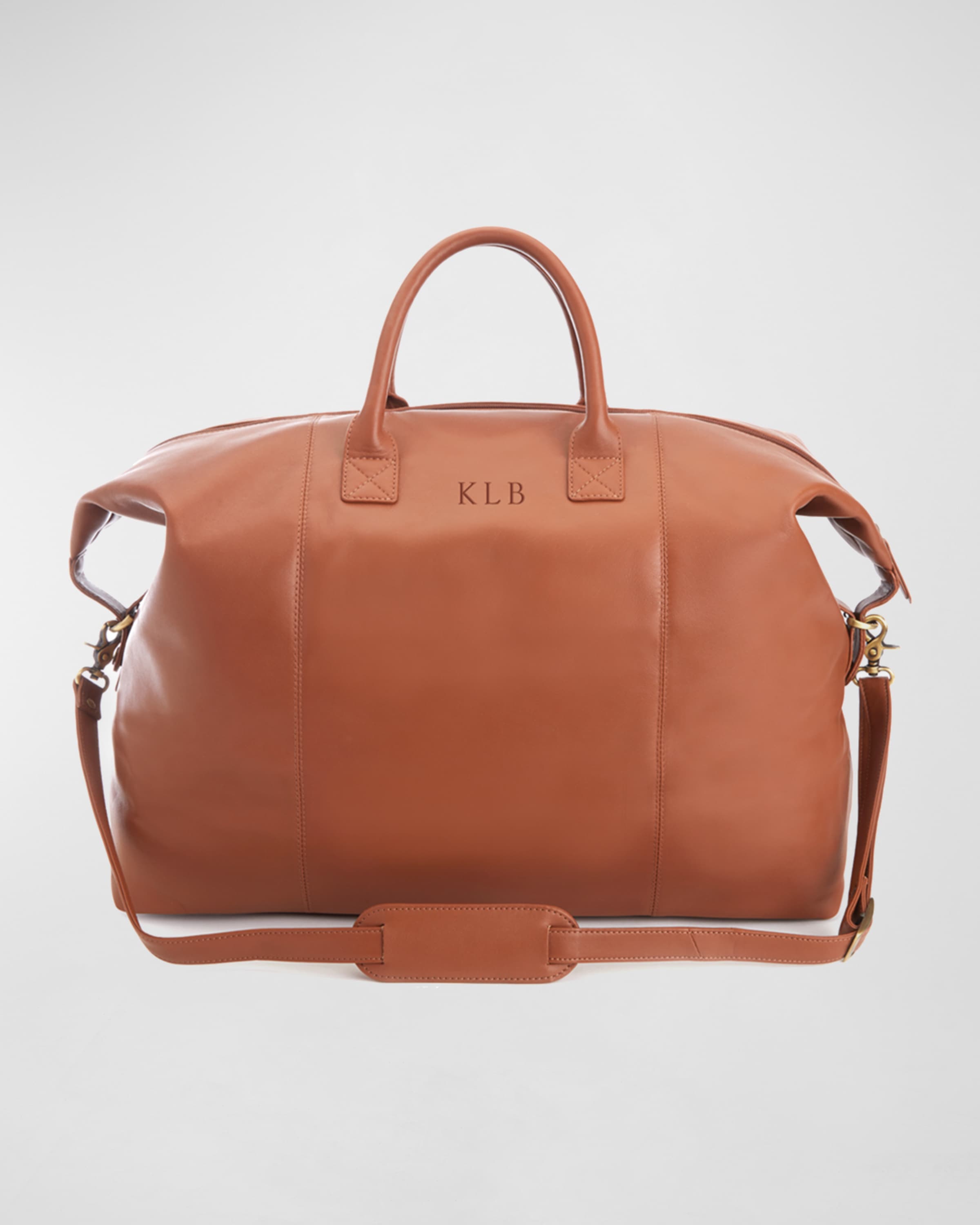 Best luxury gifts for men who have everything: leather duffel bag