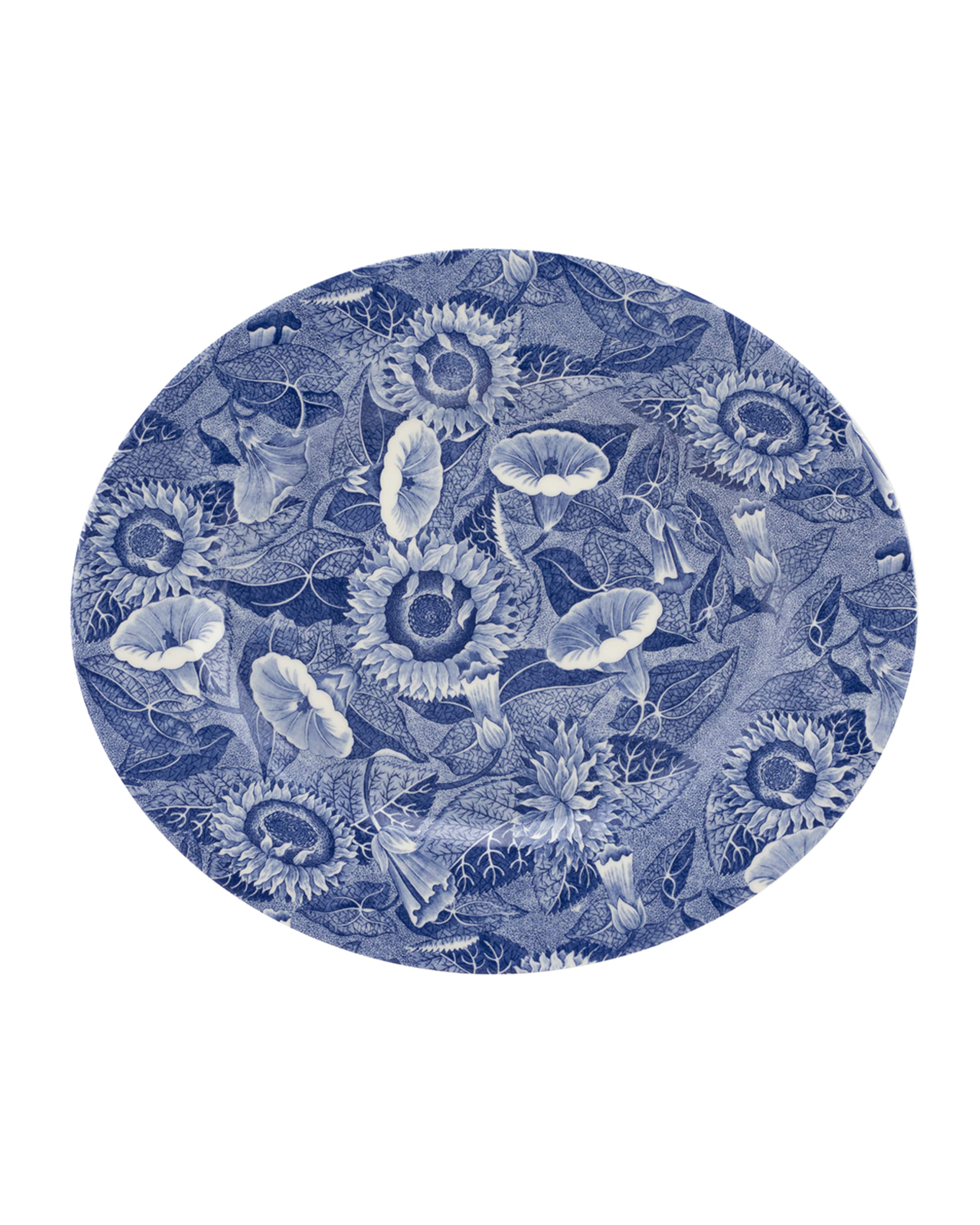 Spode Blue Room Sunflower Oval Platter