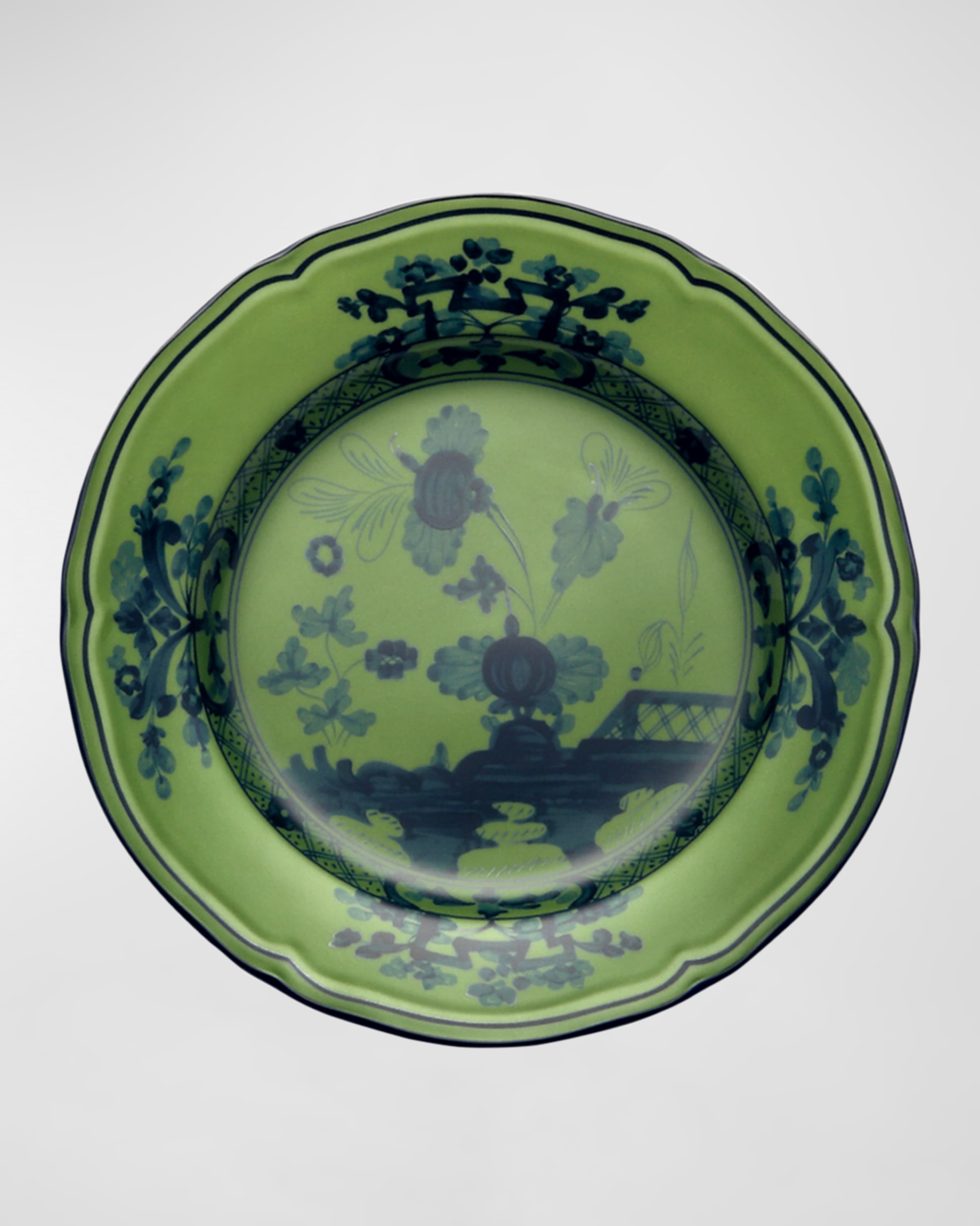 GINORI 1735 Oriente Italiano Bread & Butter Plate, Malachite