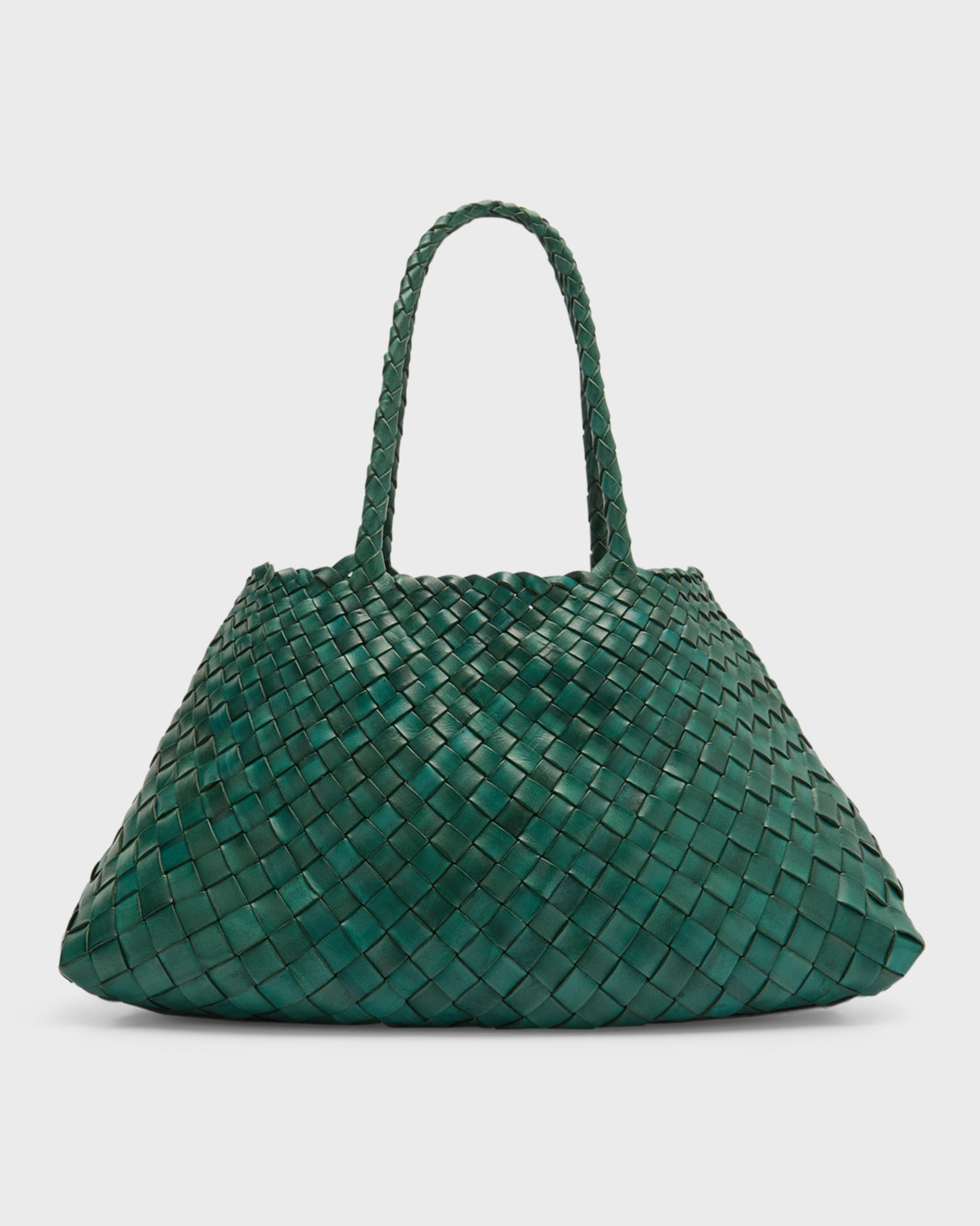 Dragon Diffusion Santa Croce Woven Leather Tote Bag | Neiman Marcus