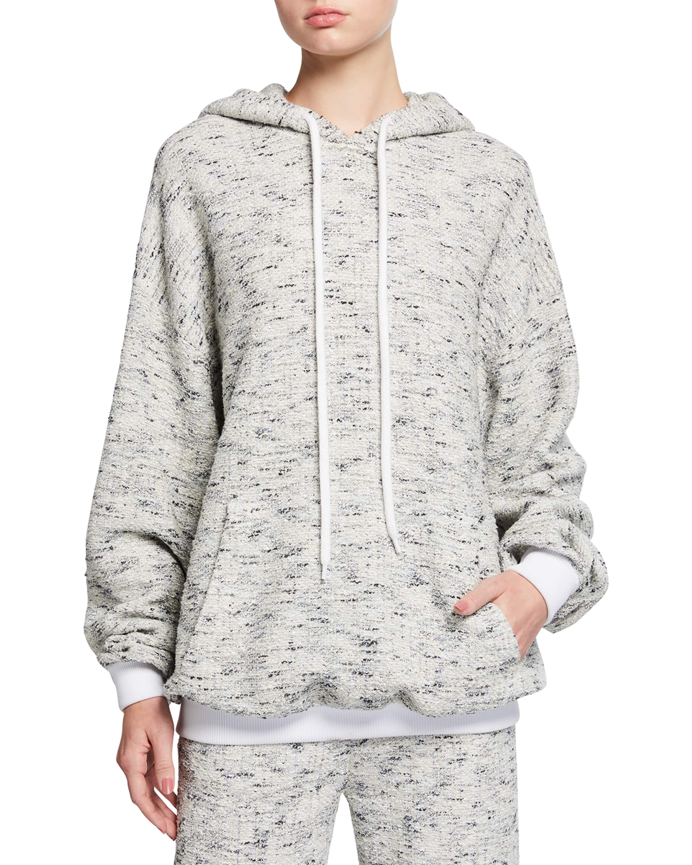 St John Collection Boucle Tweed Hoodie Joggers Matching Items Neiman Marcus