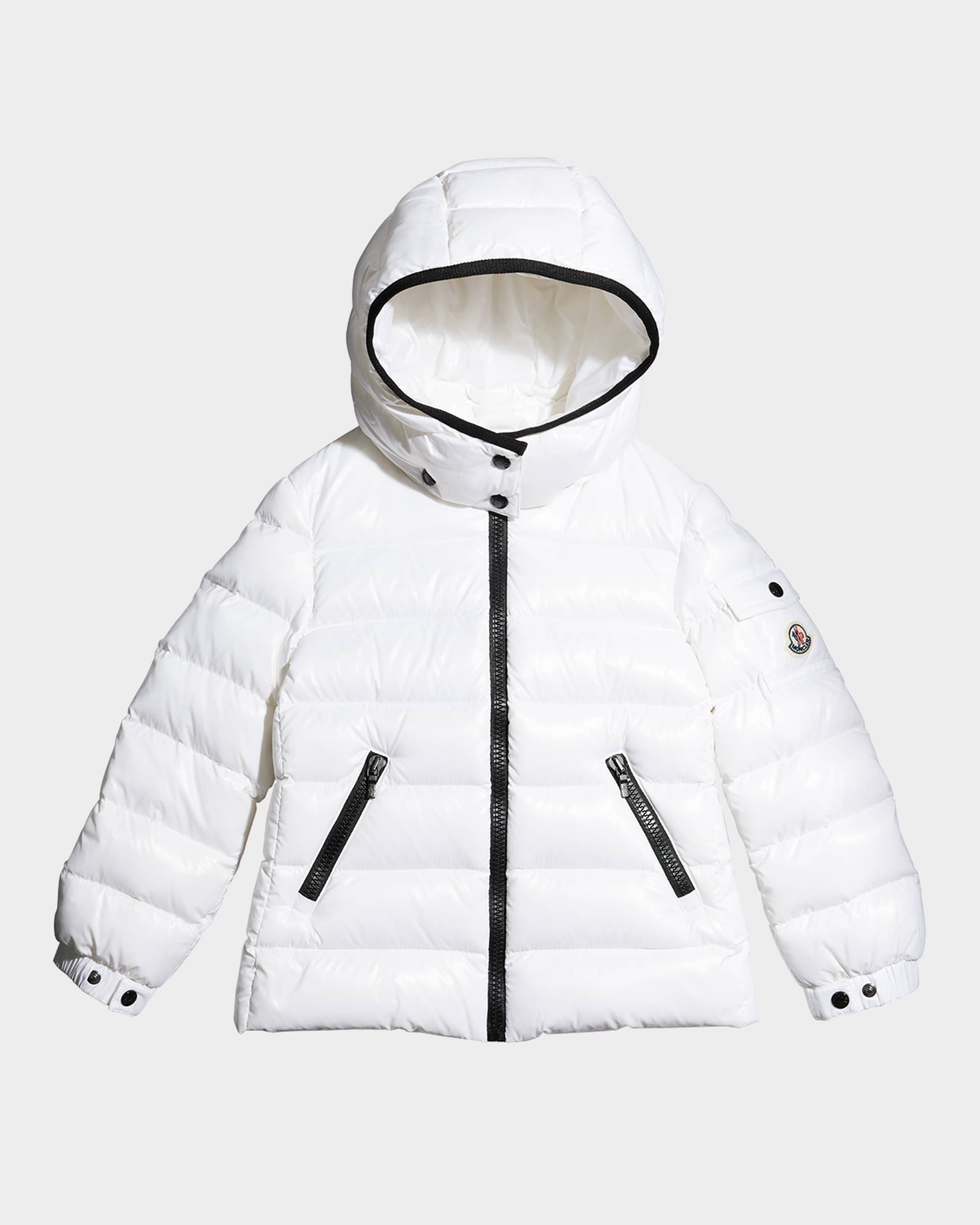 Moncler Girl's Bady Quilted Jacket, Size 4-6
