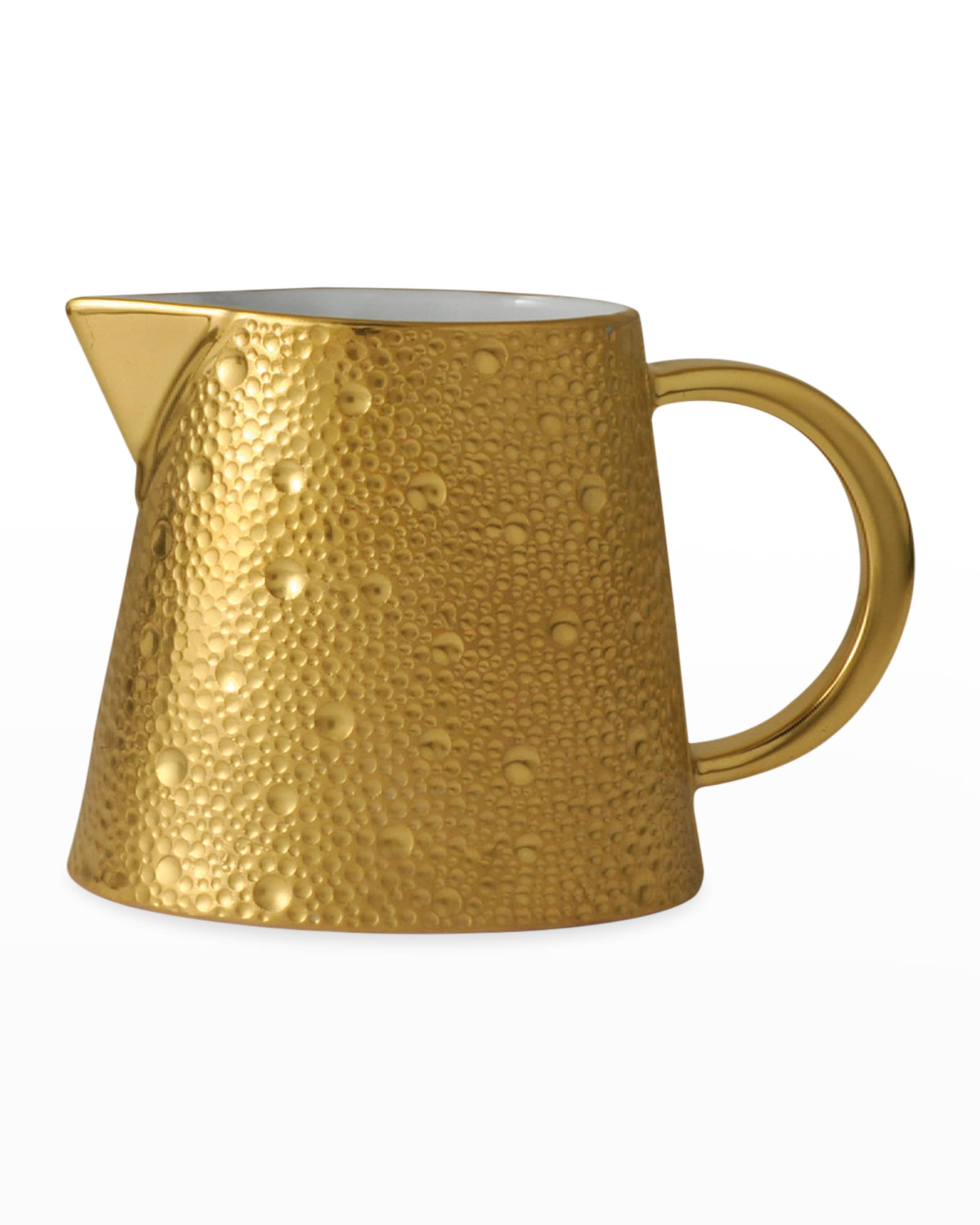 Bernardaud Ecume Gold Creamer