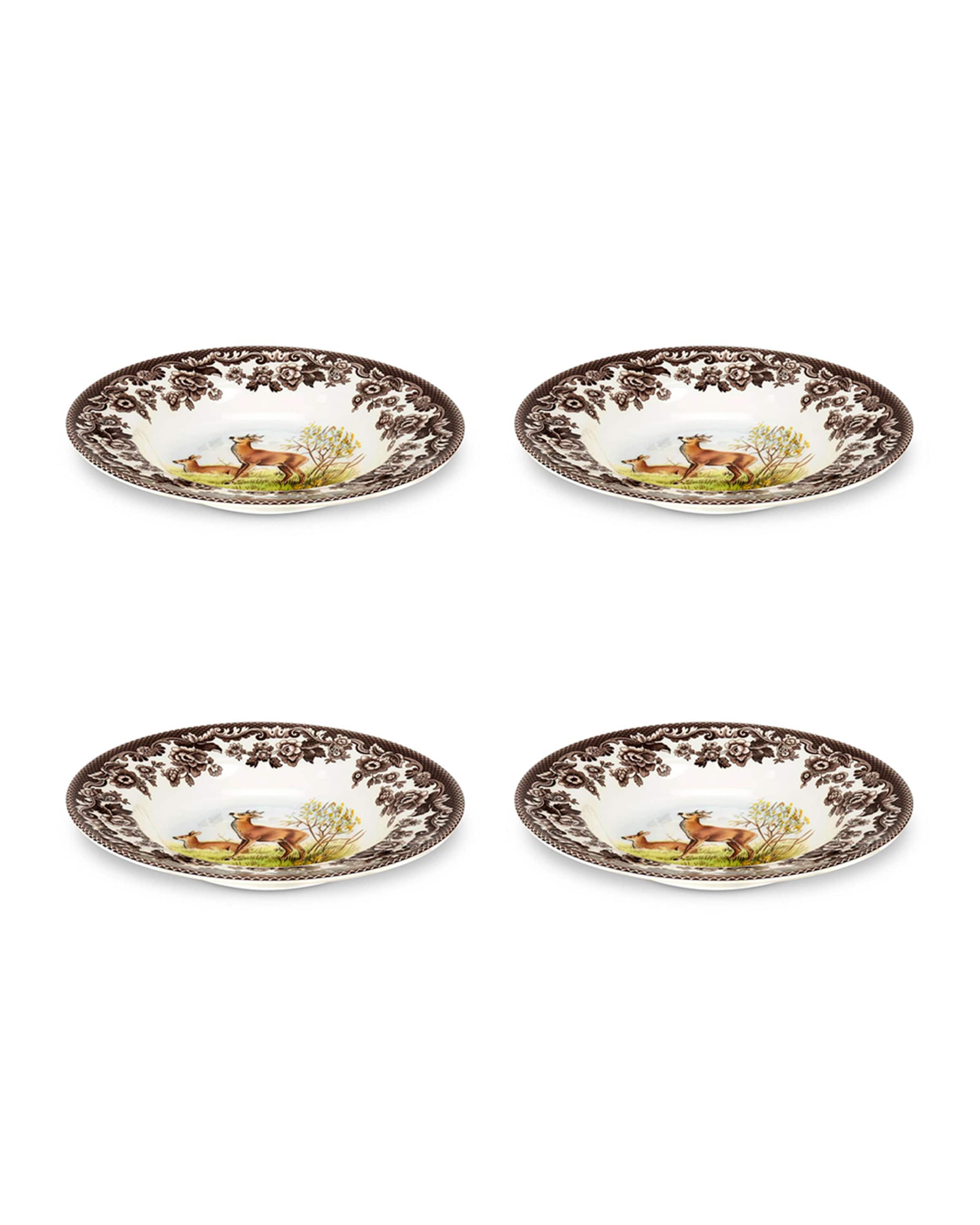 Spode Soup Plates, Set of 4