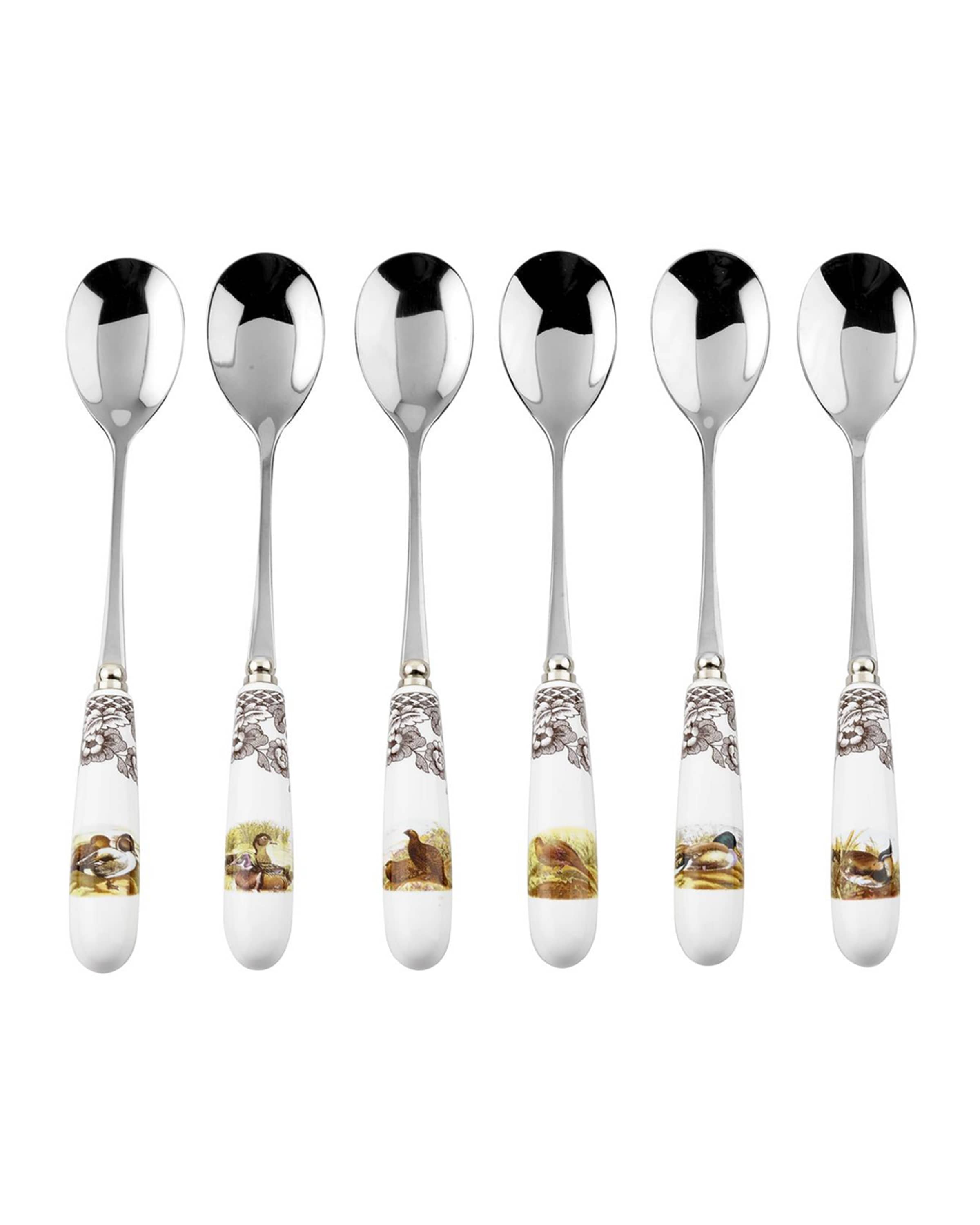 Spode Woodland Teaspoons, Set of 6