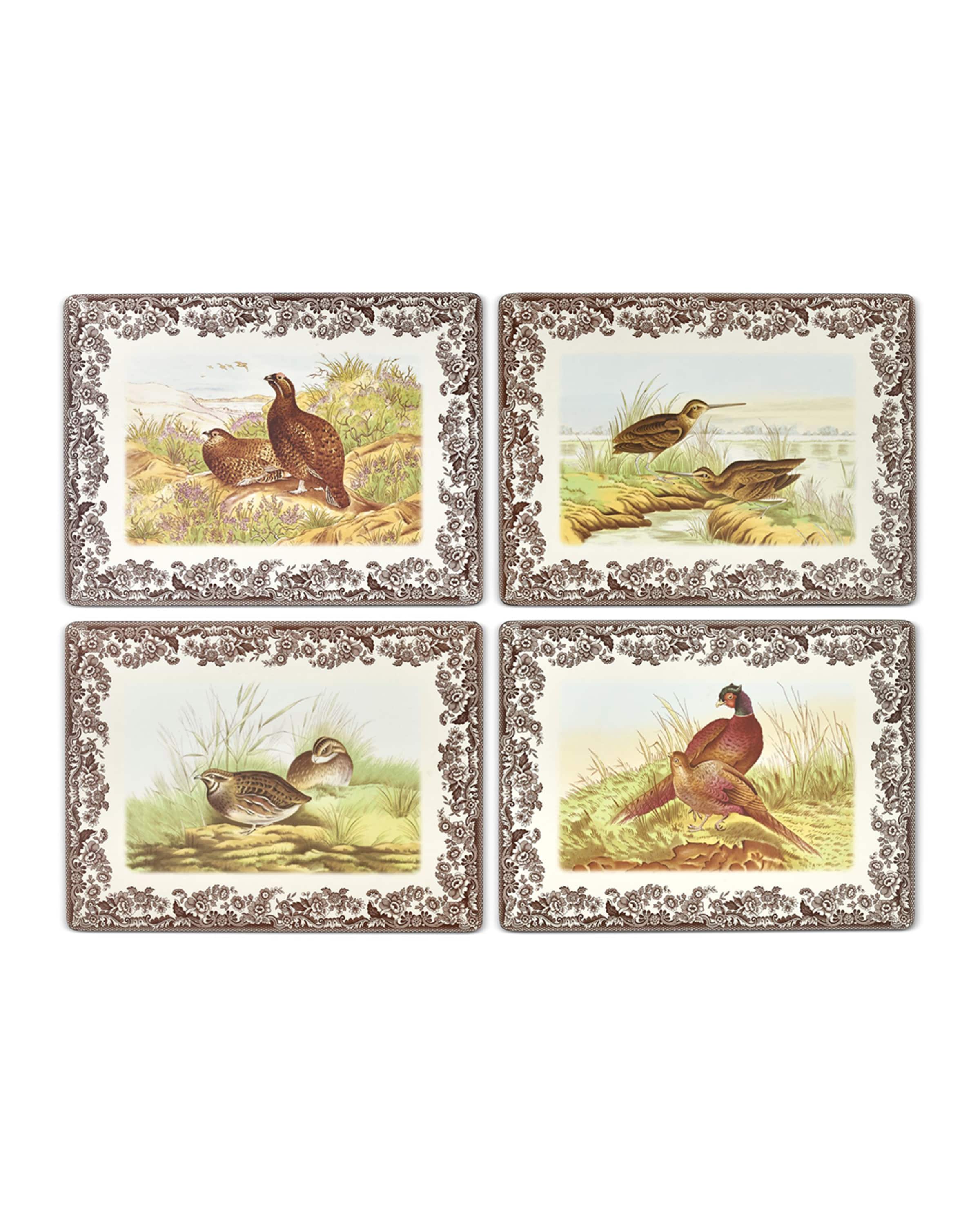 Spode Woodland Placemats, Set of 4
