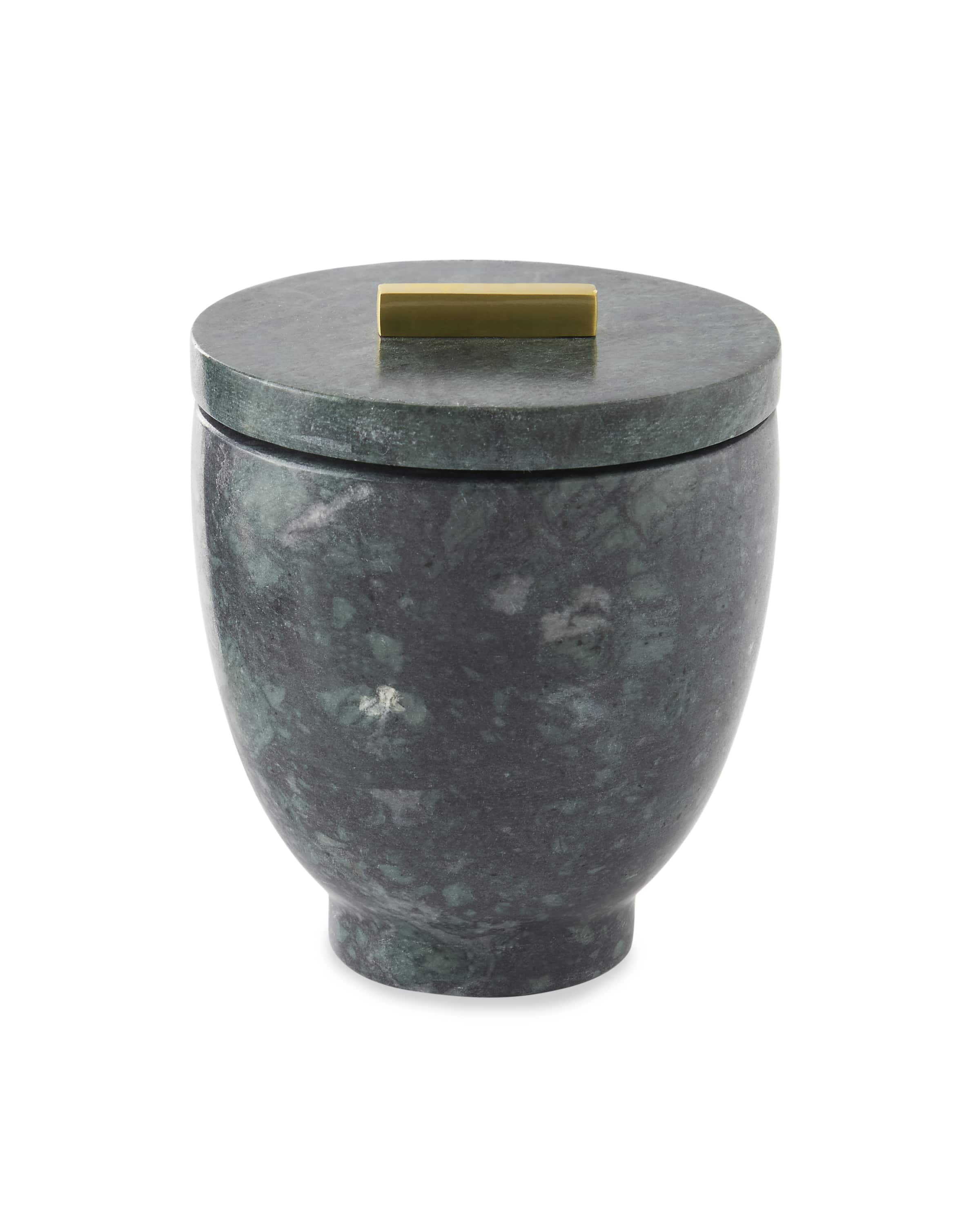 Kassatex Esmeralda Marble Cotton Jar