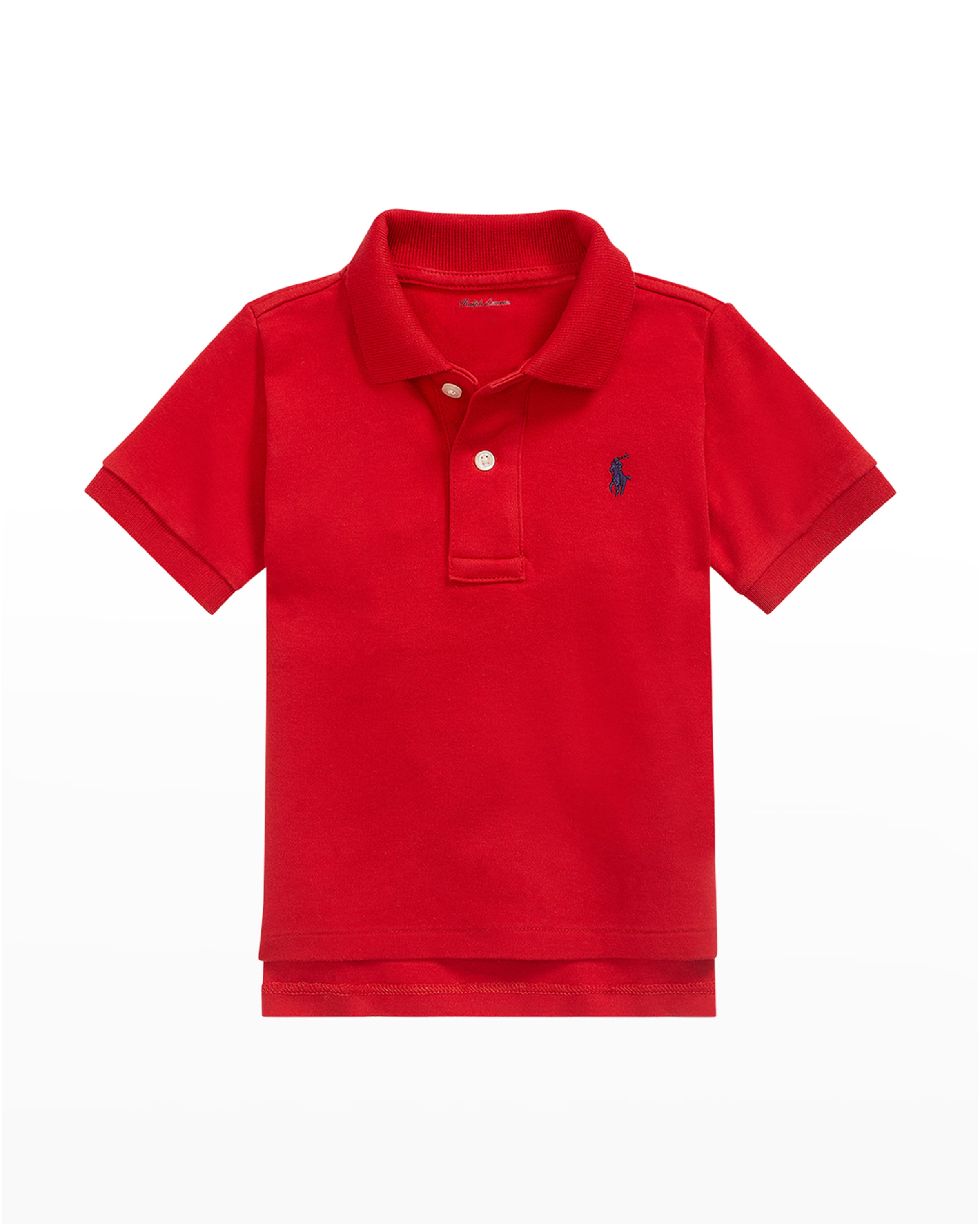 Ralph Lauren Childrenswear Boy's Cotton Interlock Polo Shirt, Size 3M-24M