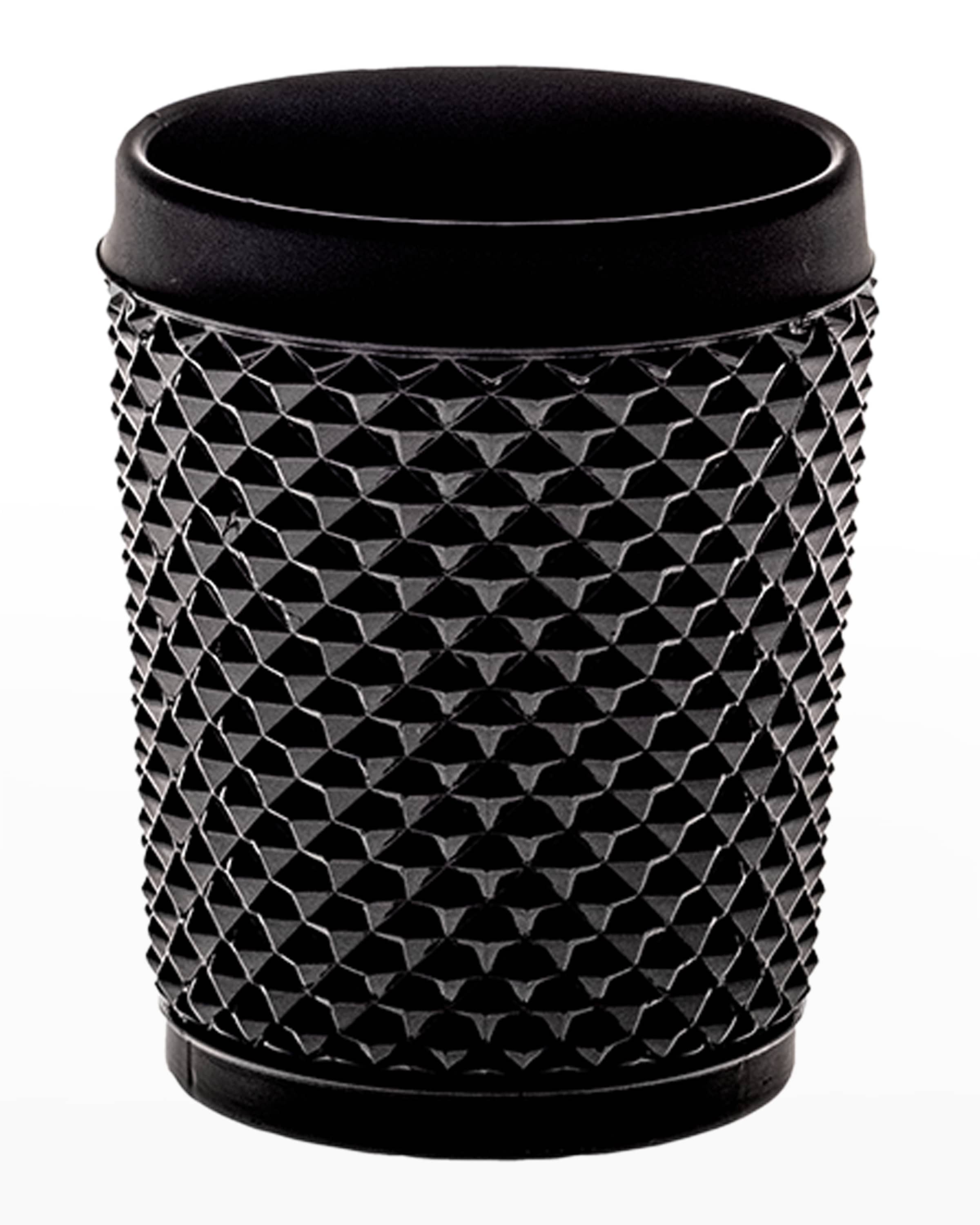 Vista Alegre Bicos Black Frost Lowball Glass