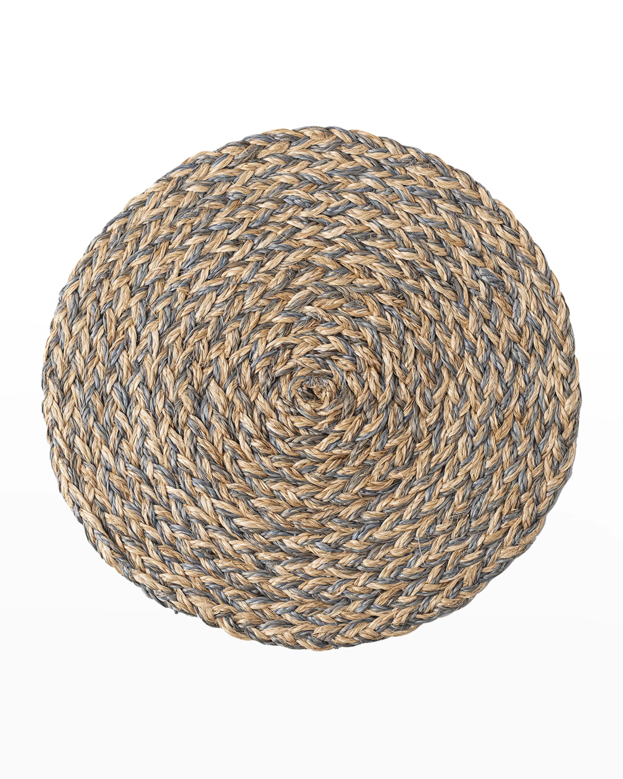 Juliska Woven Straw Placemat - Chambray