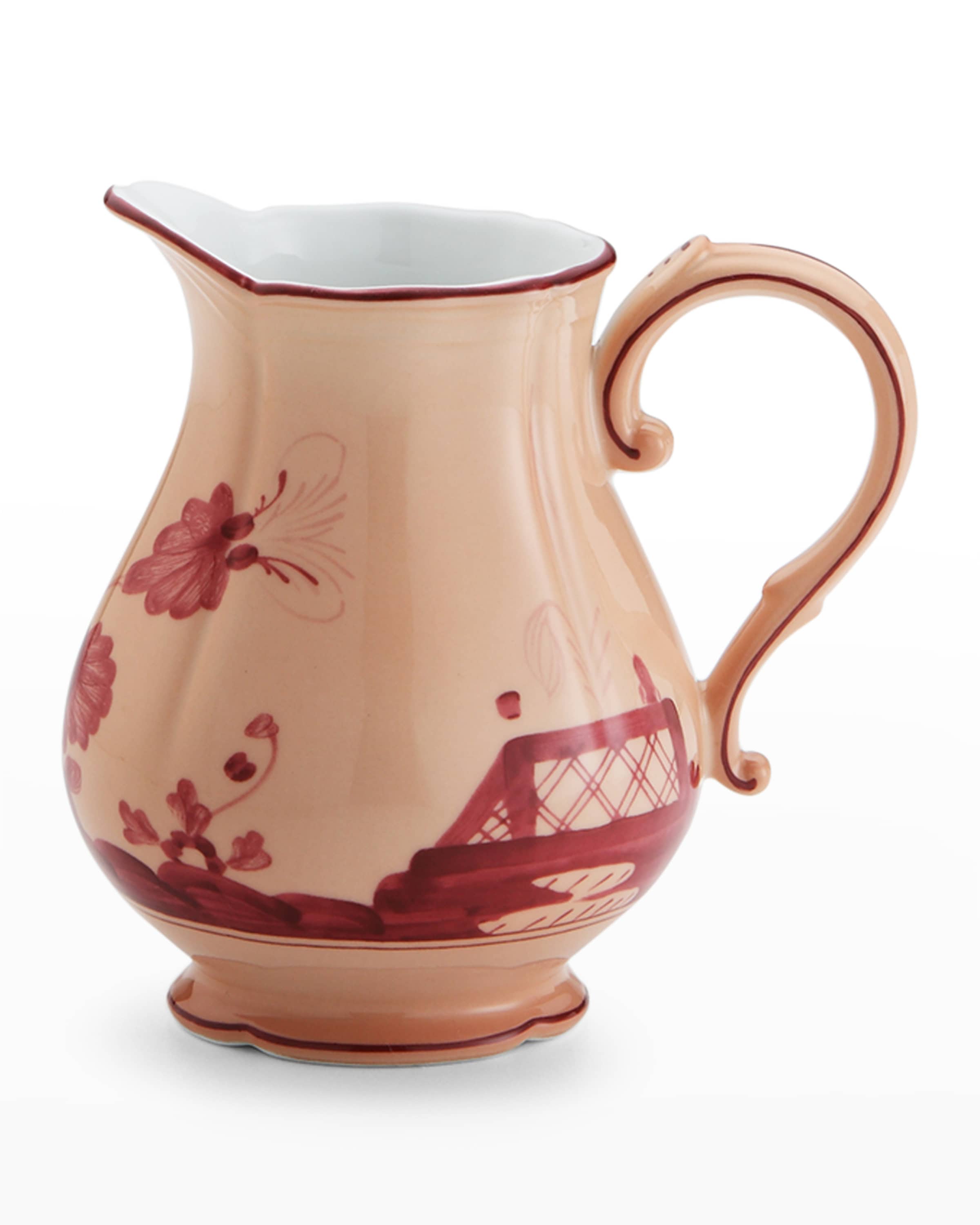 GINORI 1735 Oriente Italiano Creamer, Vermiglio