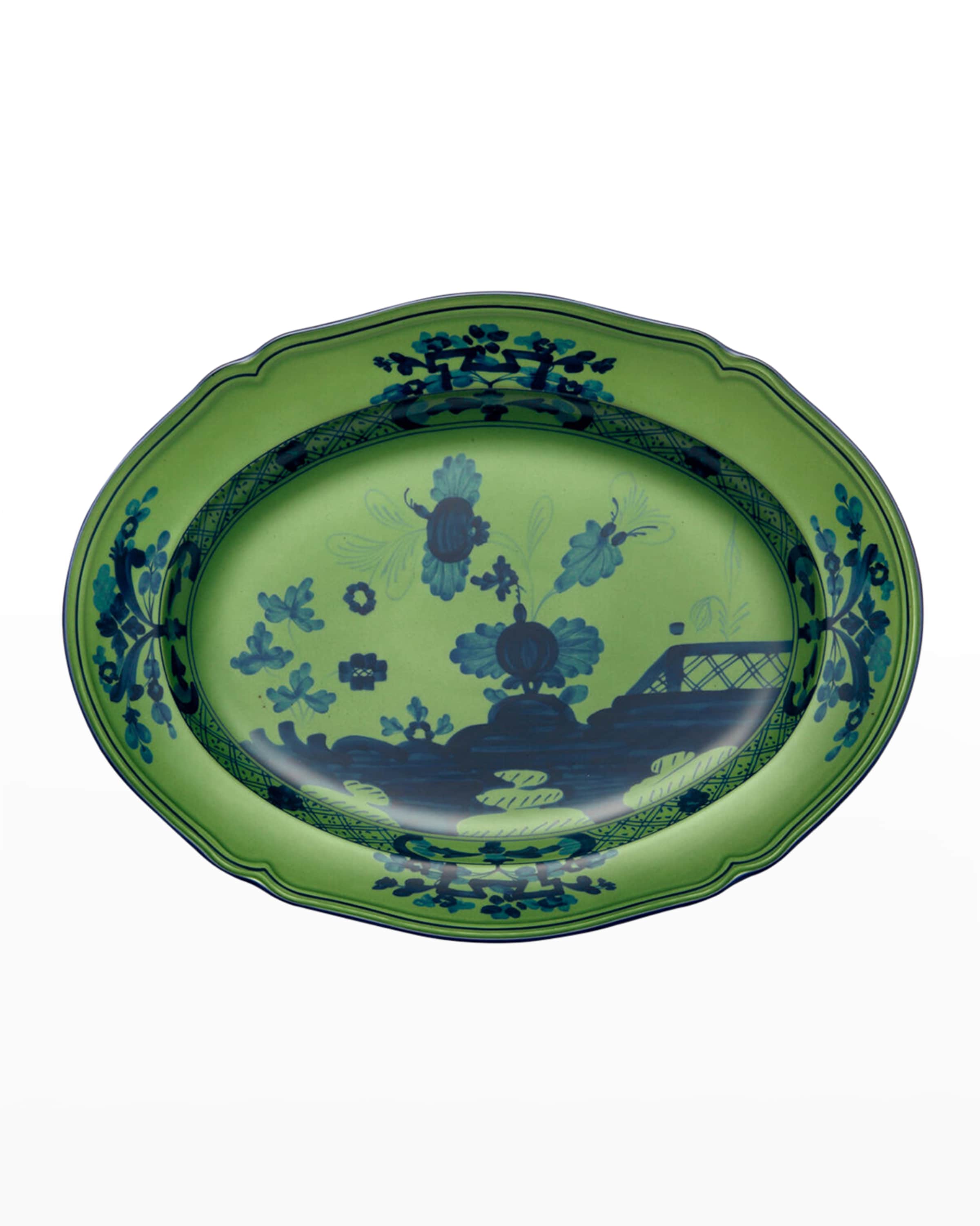 GINORI 1735 Antico Doccia Oval Flat Platter