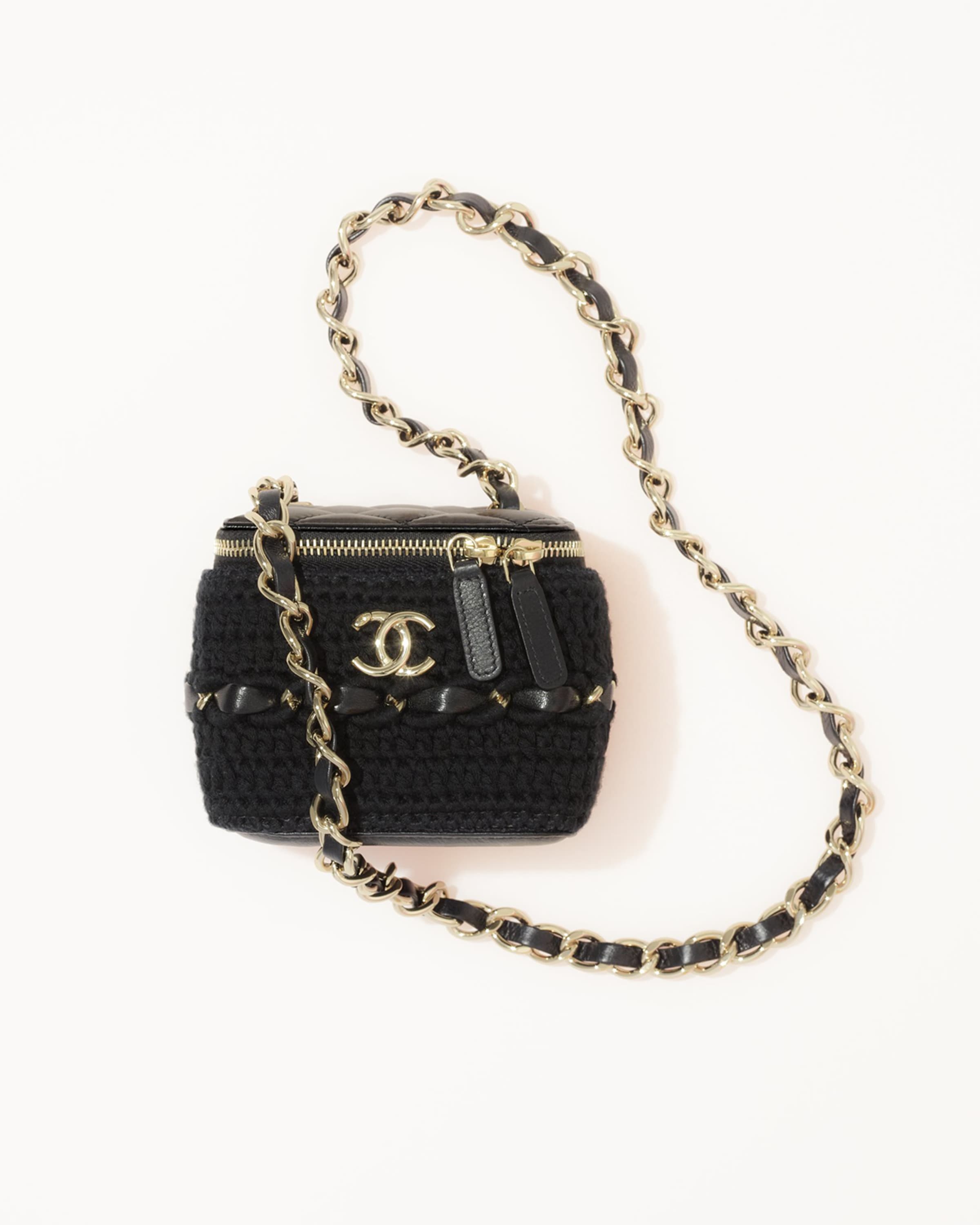 CHANEL SMALL VANITY WITH CHAIN | Neiman Marcus