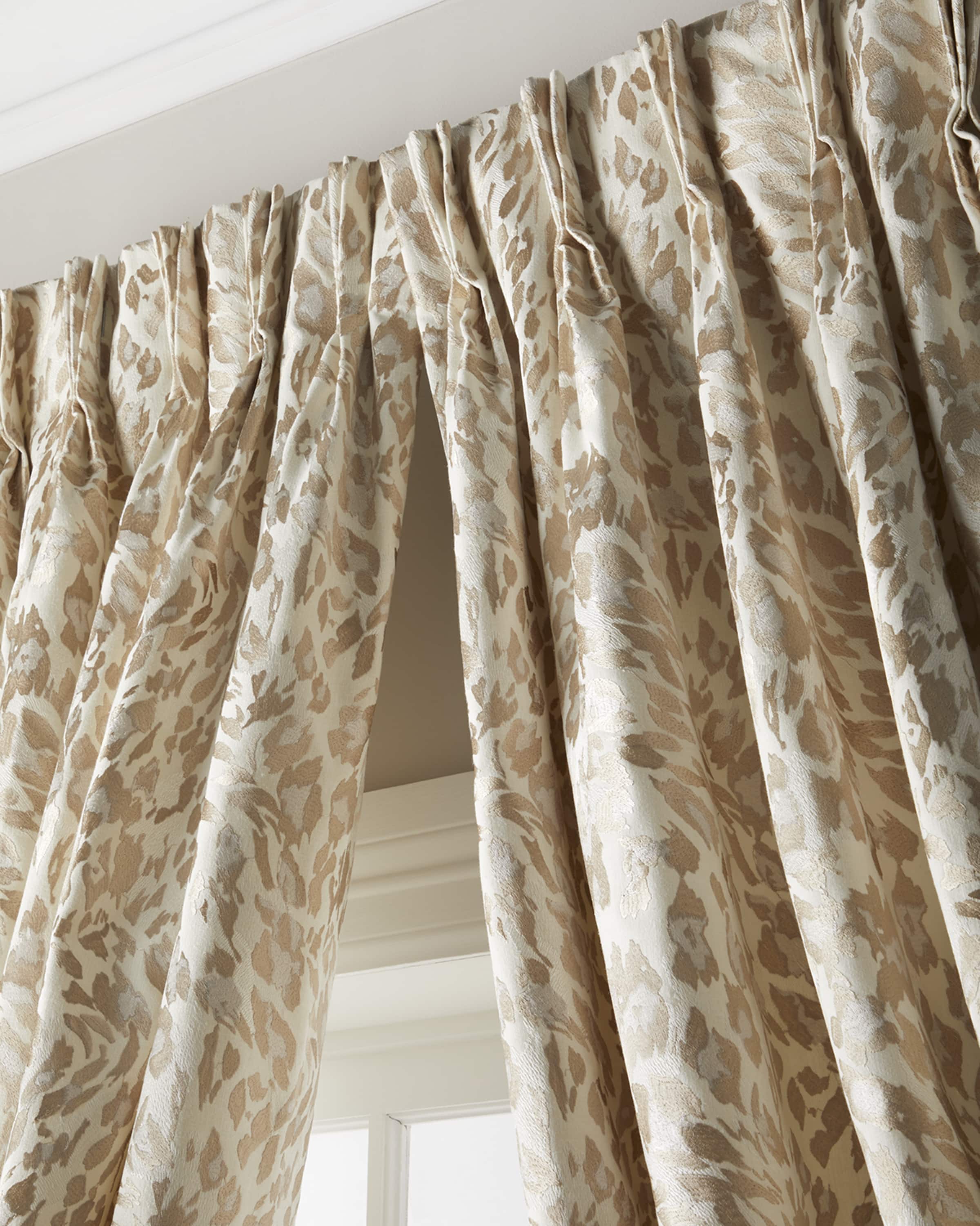 Legacy Kalahari French Pleat 108" Drapery Panels, Set of 2