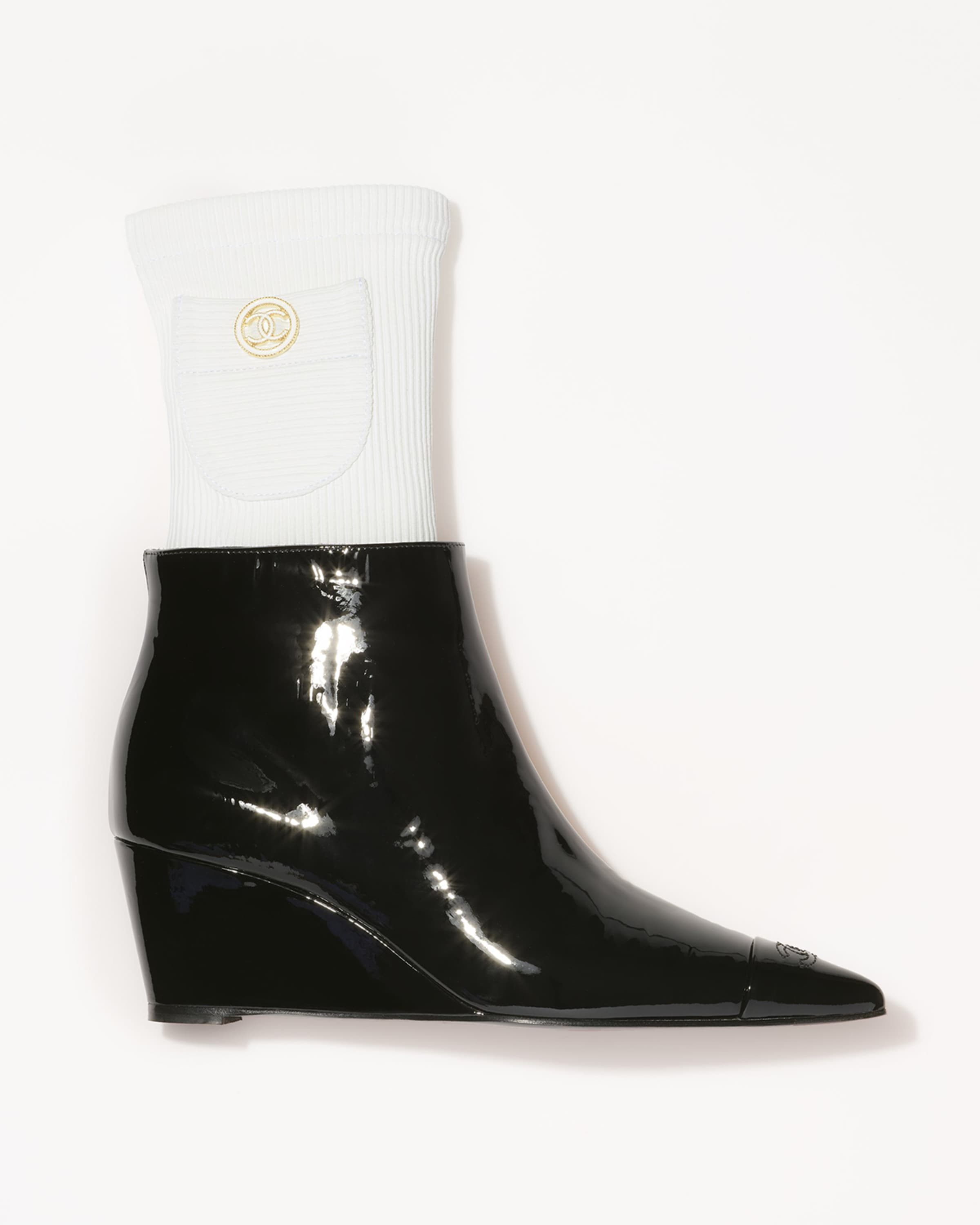 Chanel boots neiman marcus