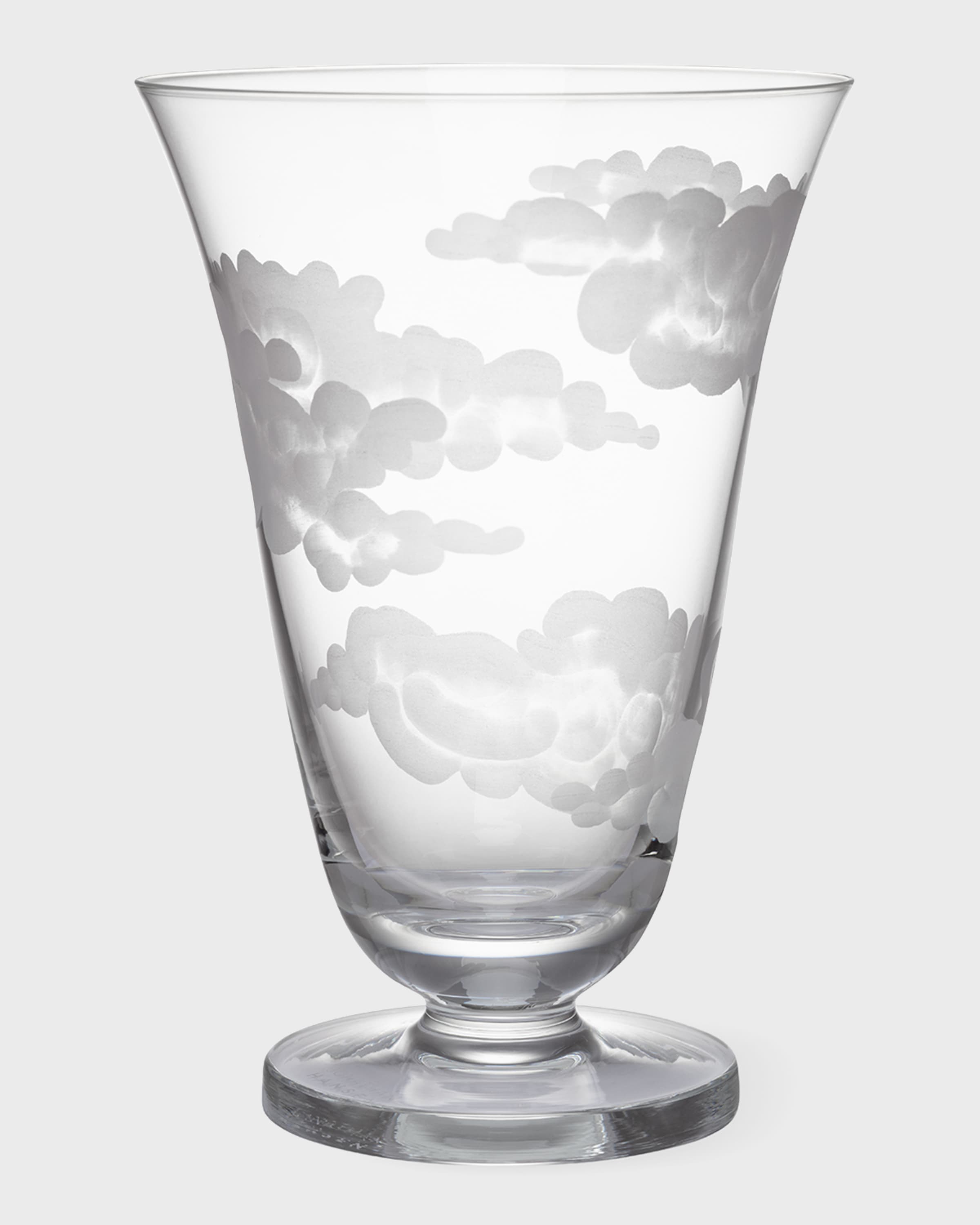 Jonathan Hansen In The Clouds Stemless Champagne Flute, Clear - 8 oz.