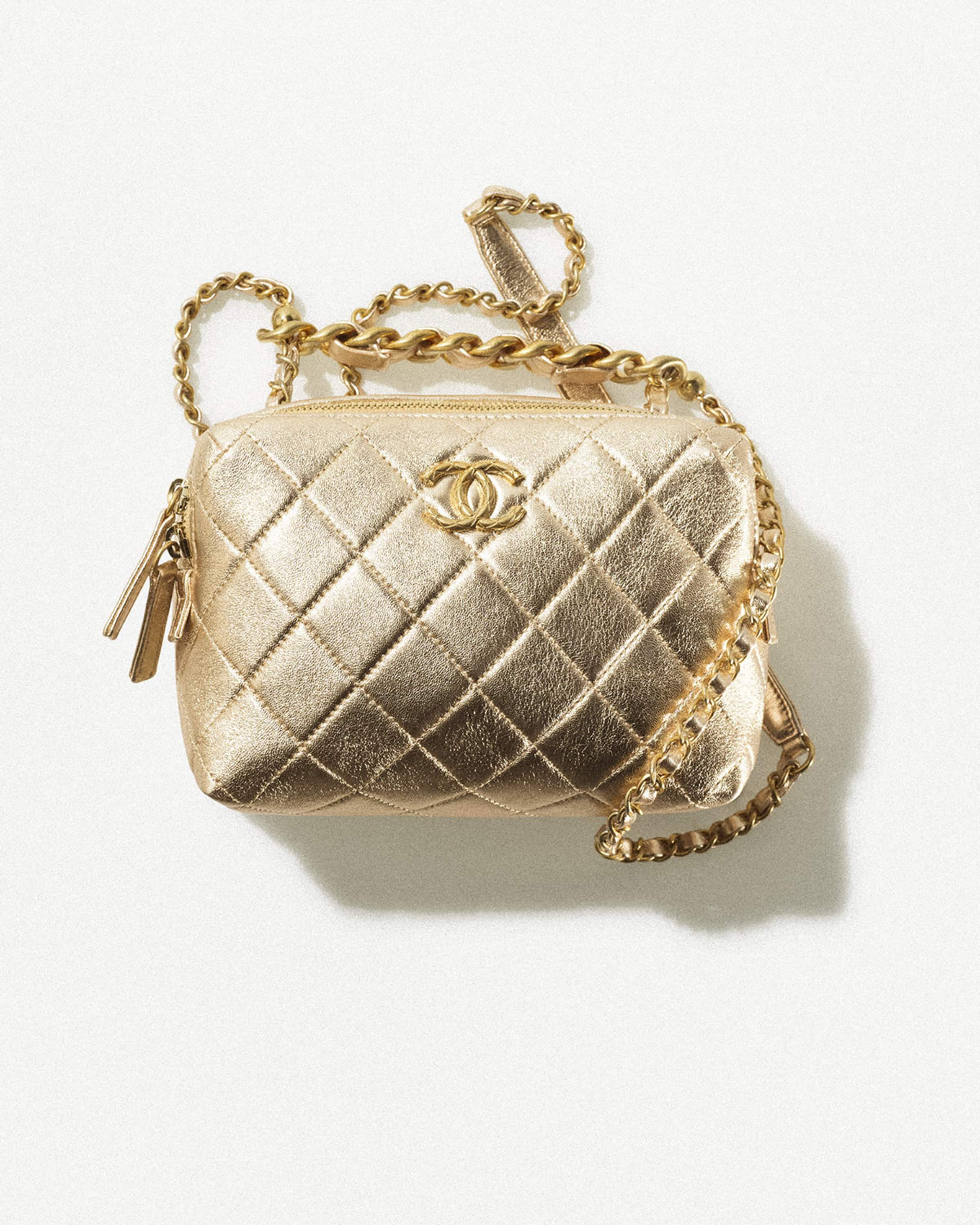 Chanel small bowling bag clearance