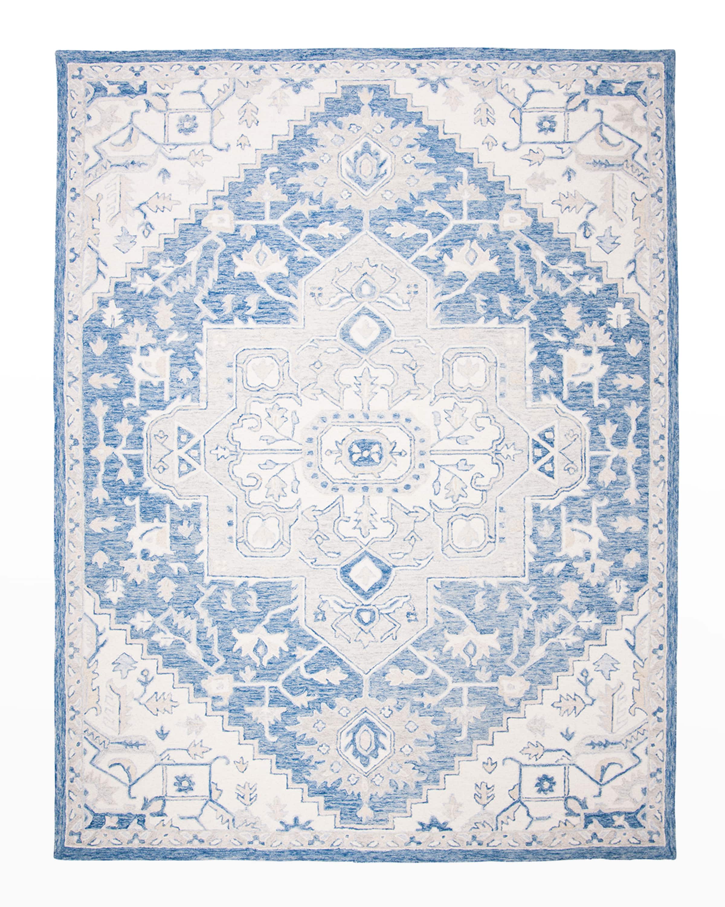 Lauren Ralph Lauren Percy Blue Hand-Woven Rug, 5' x 8'