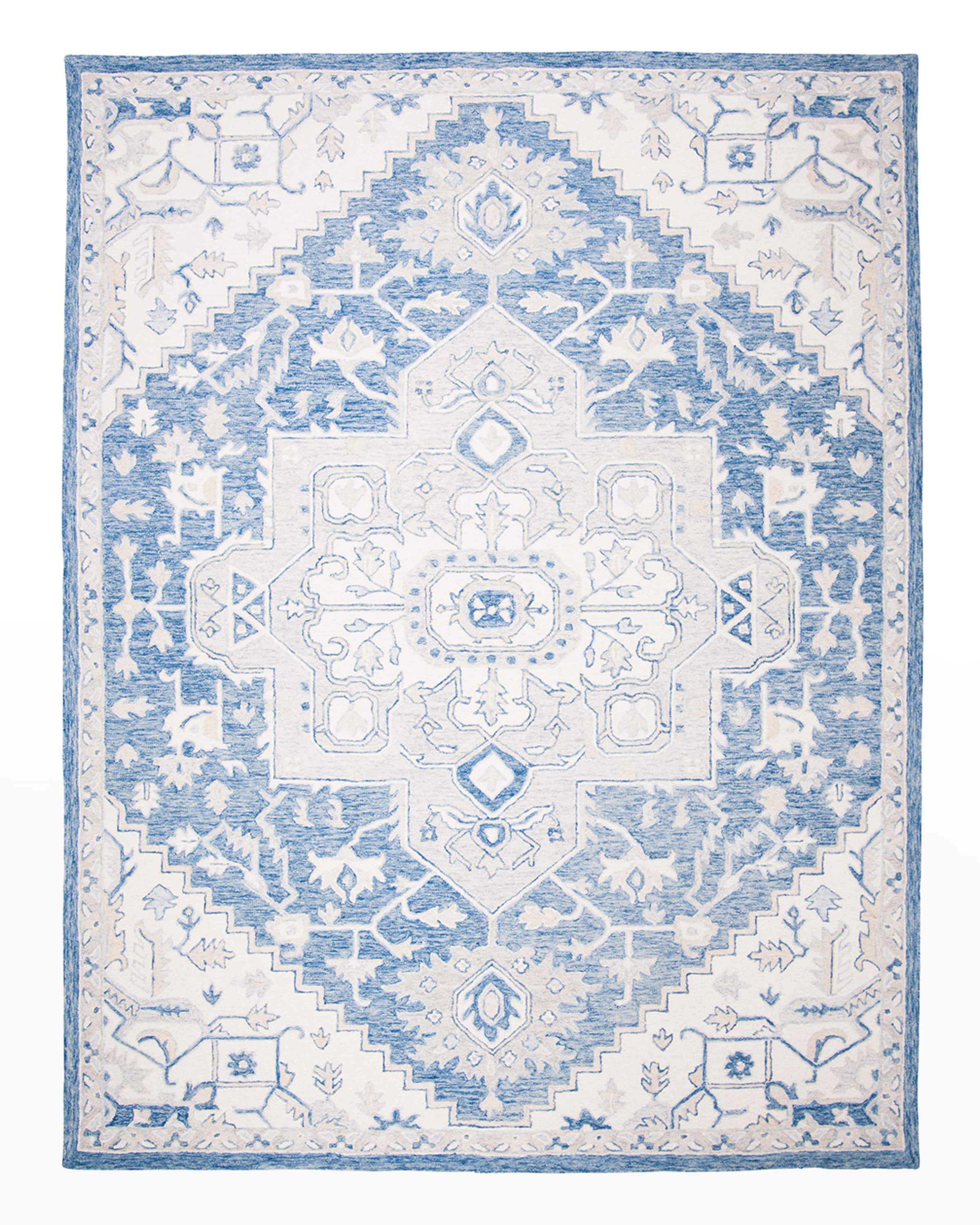 Lauren Ralph Lauren Percy Blue Hand-Woven Rug, 8' x 10'
