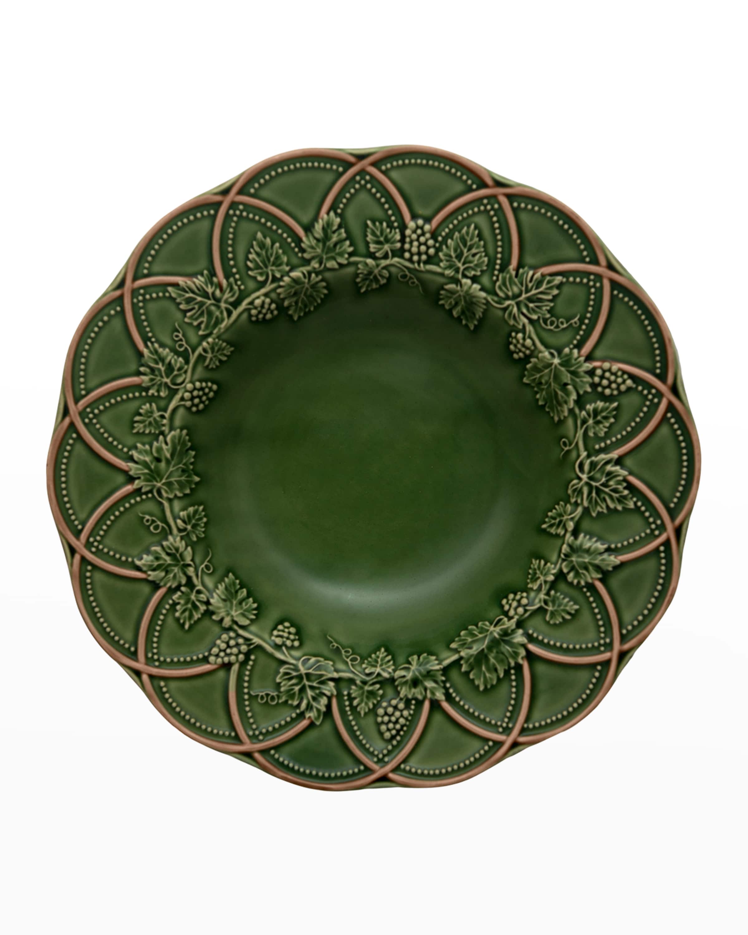 Bordallo Pinheiro Woods Pasta Plates, Set of 2