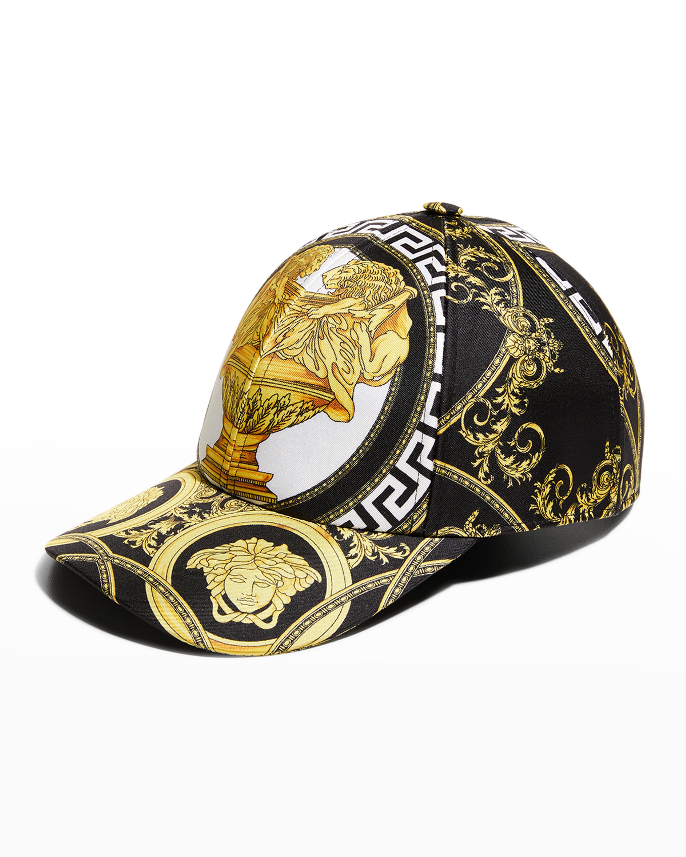 Versace silk hat size 57 Leather hat Versace Black size 57 cm in Leather - 56092035 main image 2
