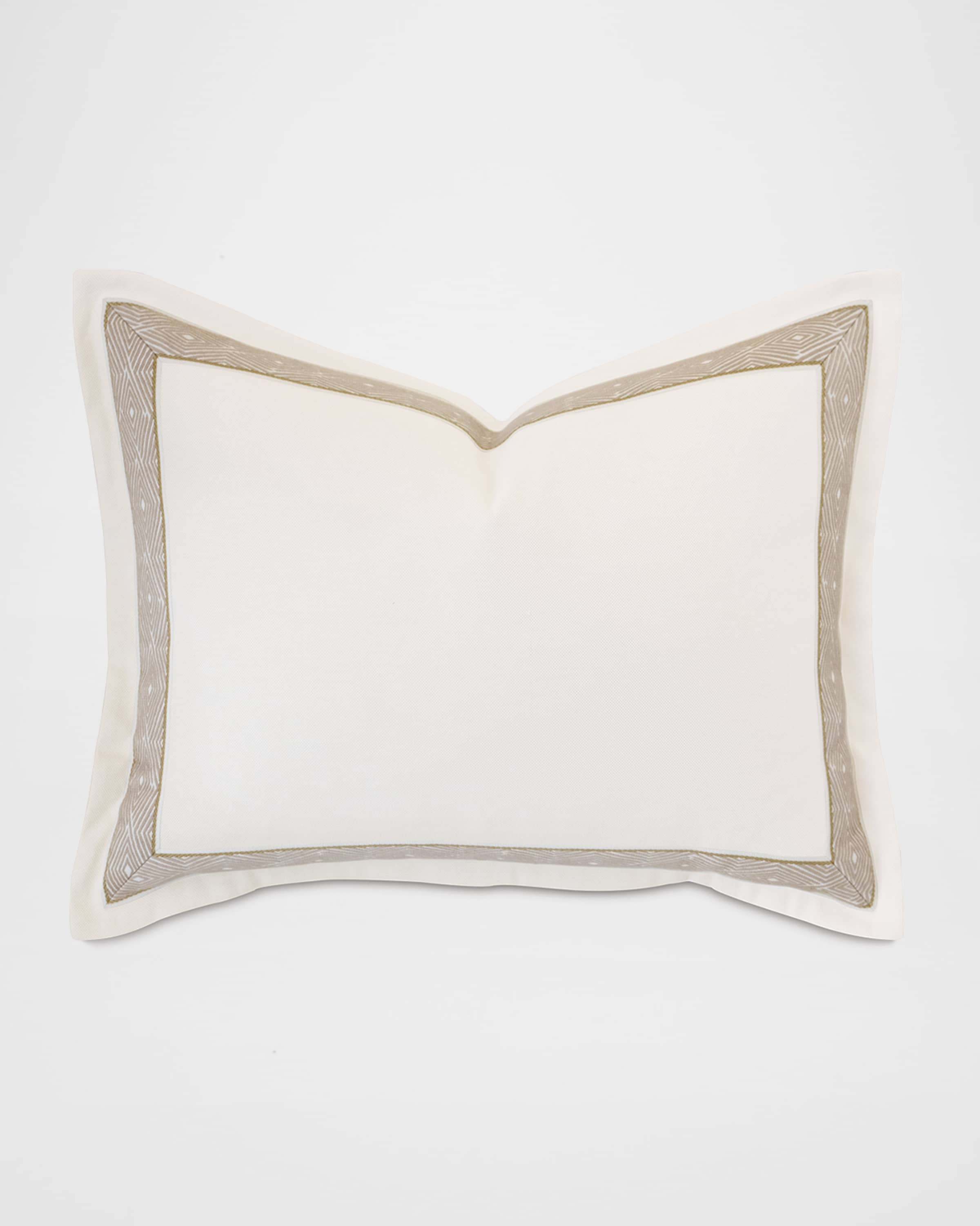 Eastern Accents Palisades Mitered Trim Standard Sham