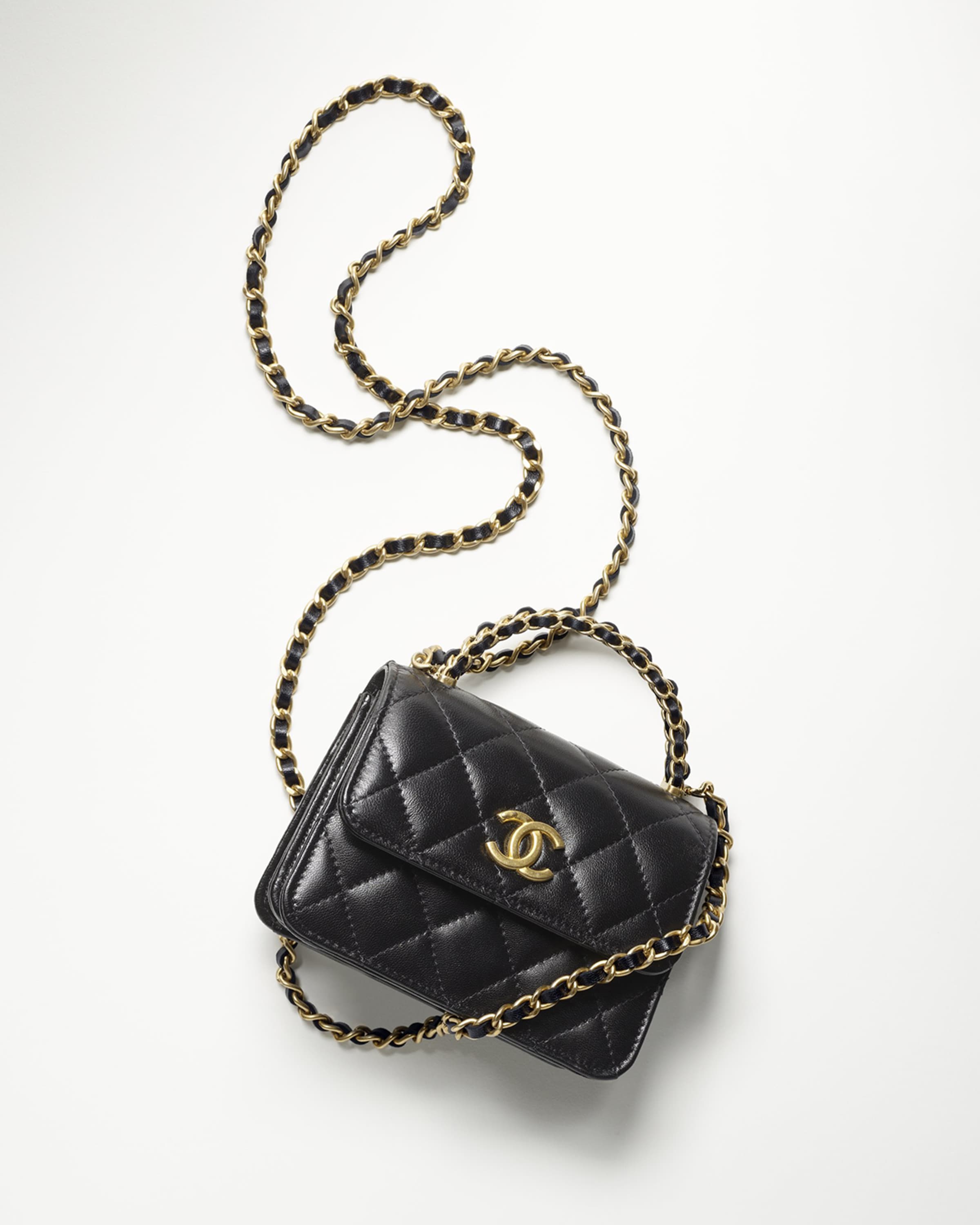 CHANEL CLUTCH WITH CHAIN | Neiman Marcus