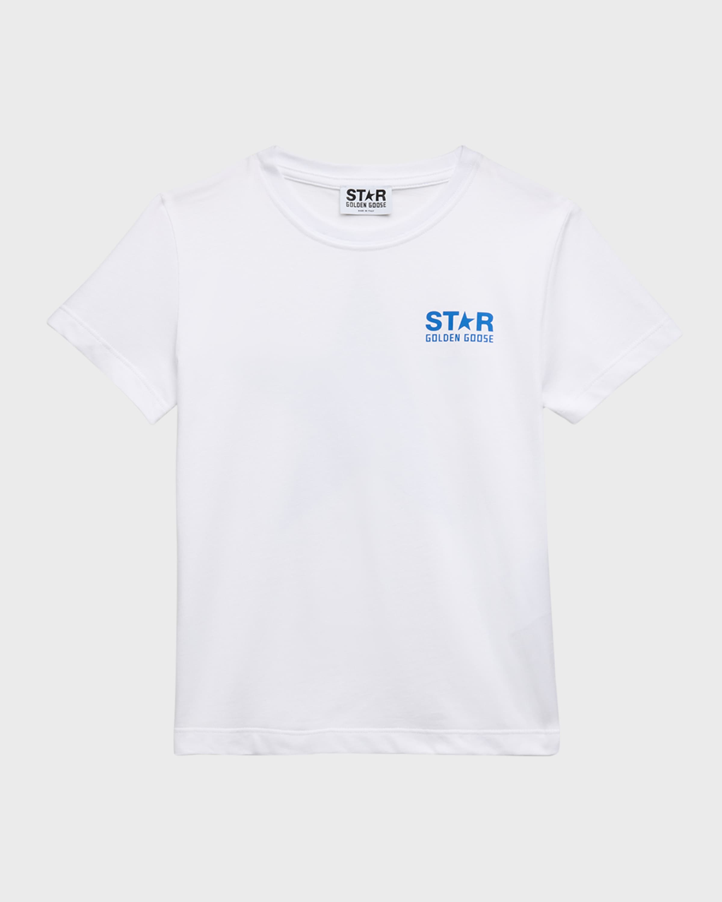 Golden Goose Boy's Star Logo T-Shirt, Size 4-10