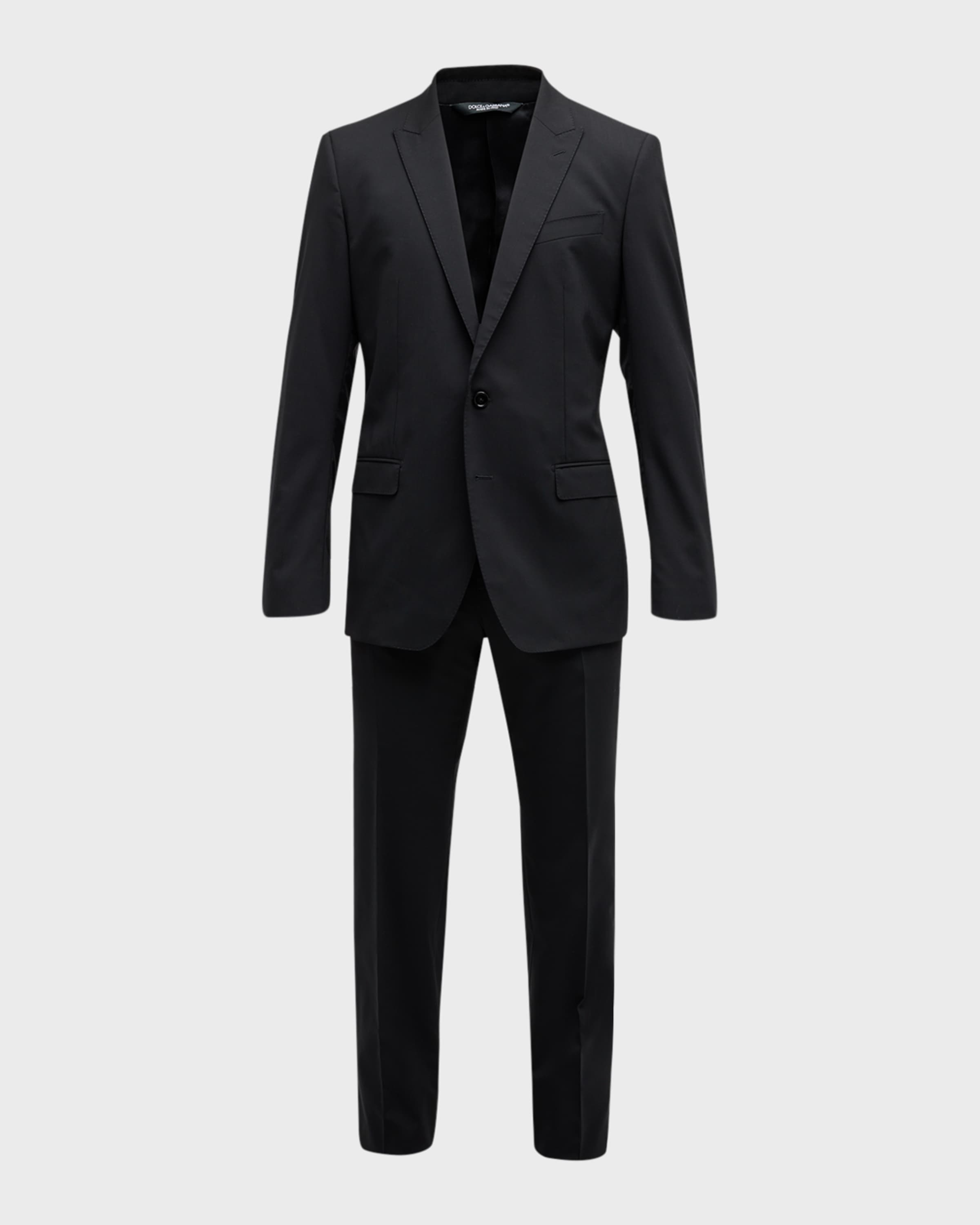Men's Martini Two-Piece Solid Suit