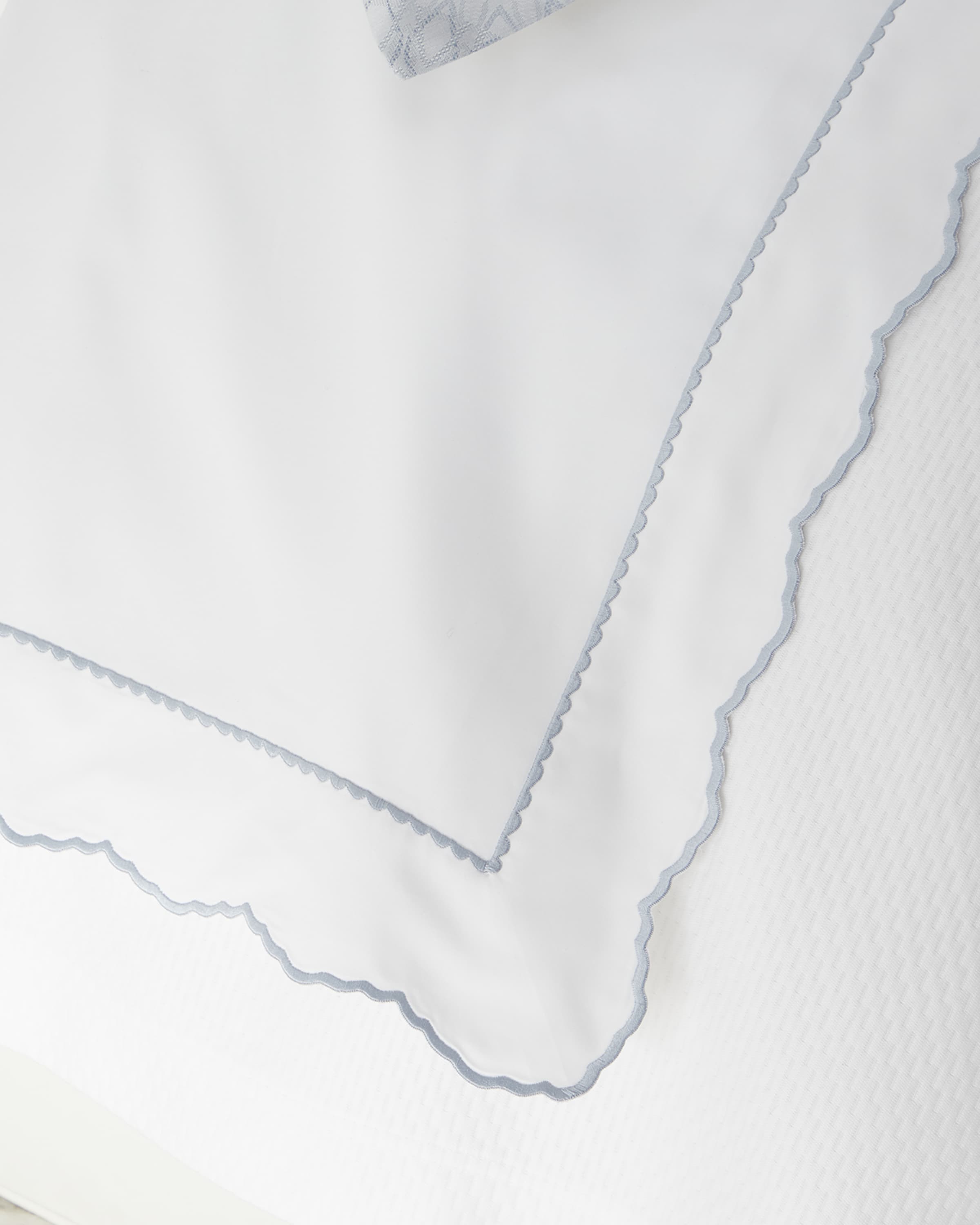 Sferra Pettine Full/Queen Flat Sheet