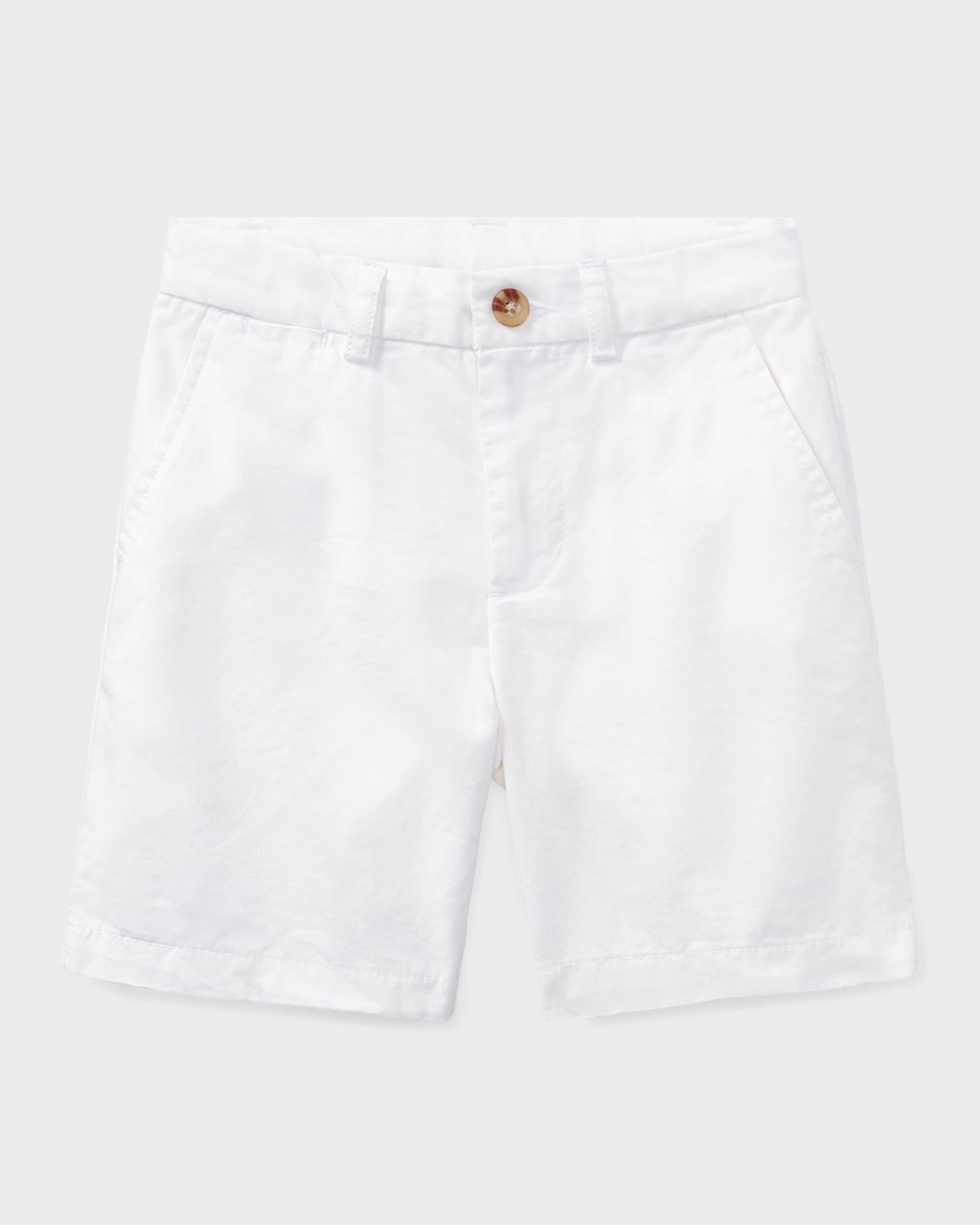 Ralph Lauren Childrenswear Boy's Flat Front Chino Shorts, Size 2-7