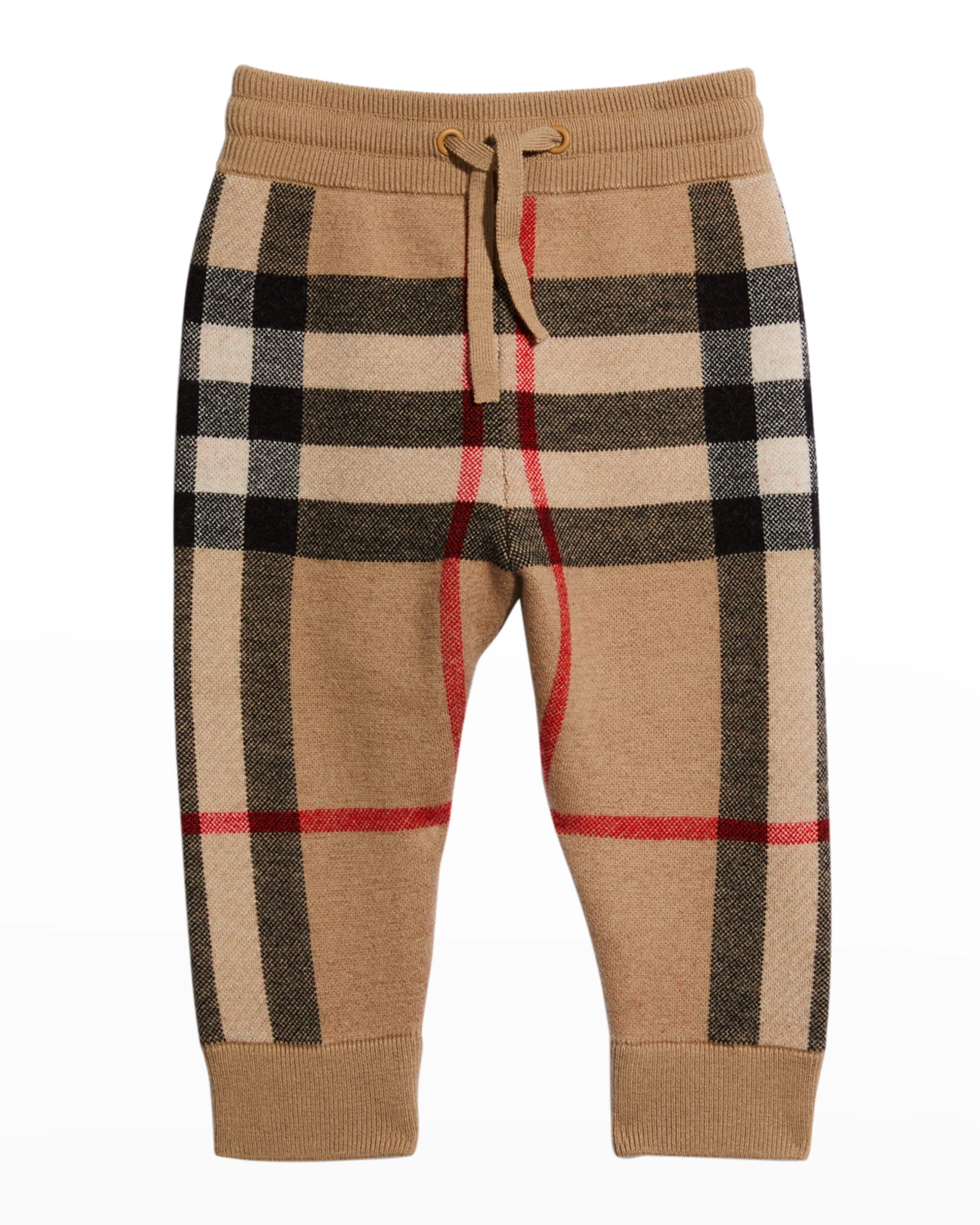 Burberry Boy s Gerard Check Joggers Matching Items Neiman Marcus