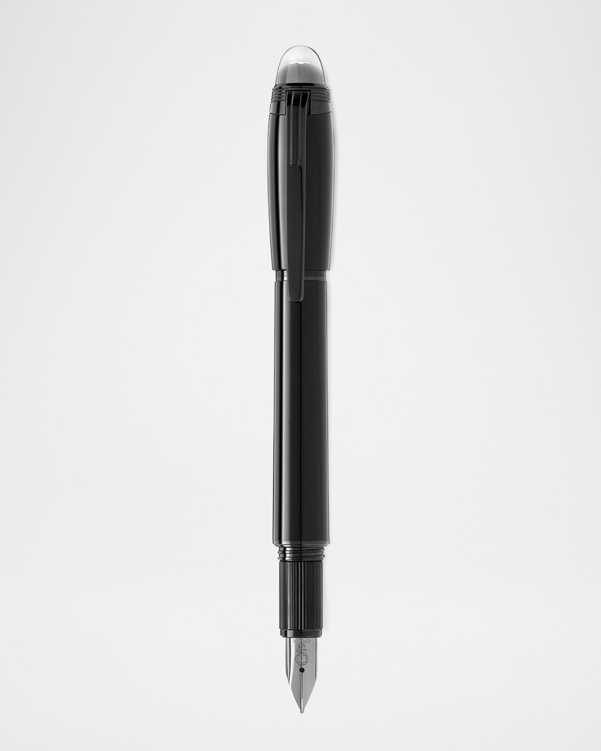 Montblanc Men's Starwalker Black Cosmos Fountain Pen | Neiman Marcus
