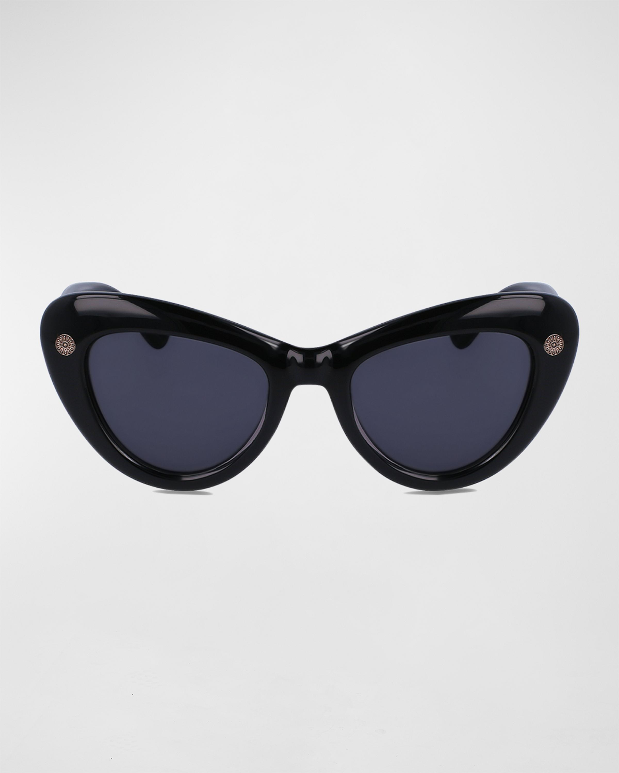 Lanvin Daisy Chunky  Sunglasses W/Case summer sunglasses review.. !! stoxx vintage at metrotown  main image 2