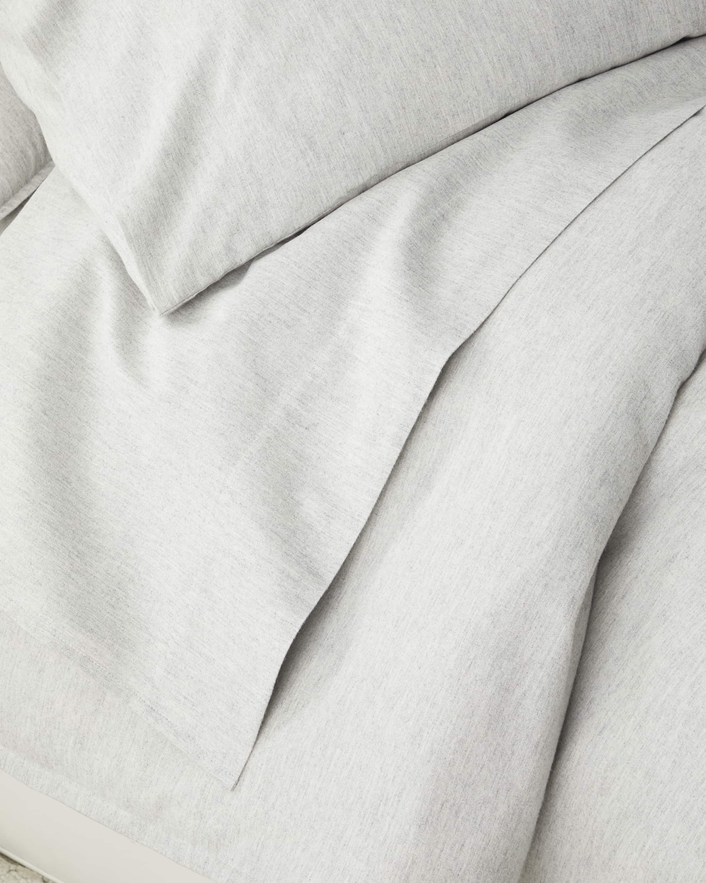 Kassatex Bamboo Flannel King Flat Sheet