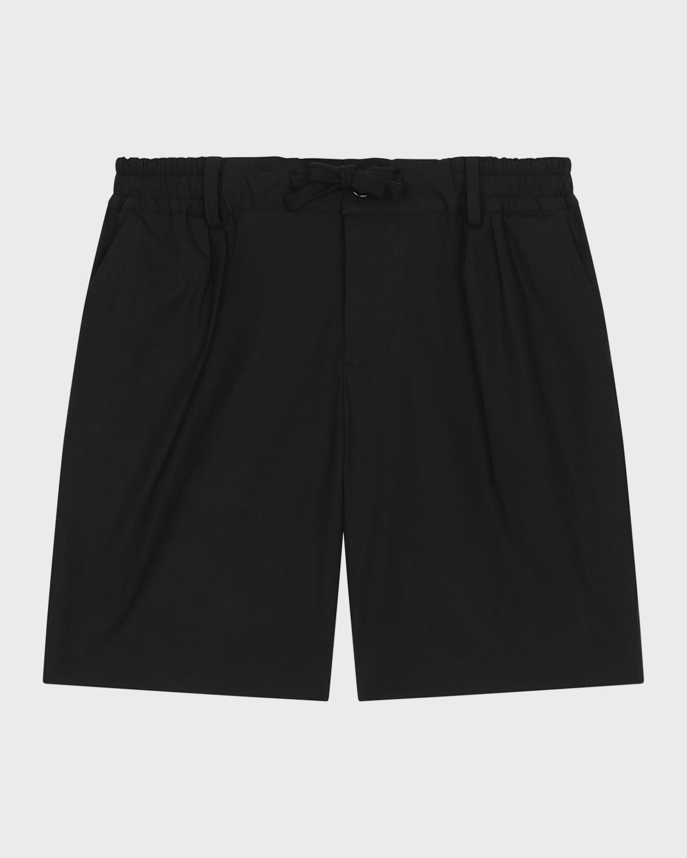 Dolce&Gabbana Boy's Logo Plaque Shorts, Size 8-14