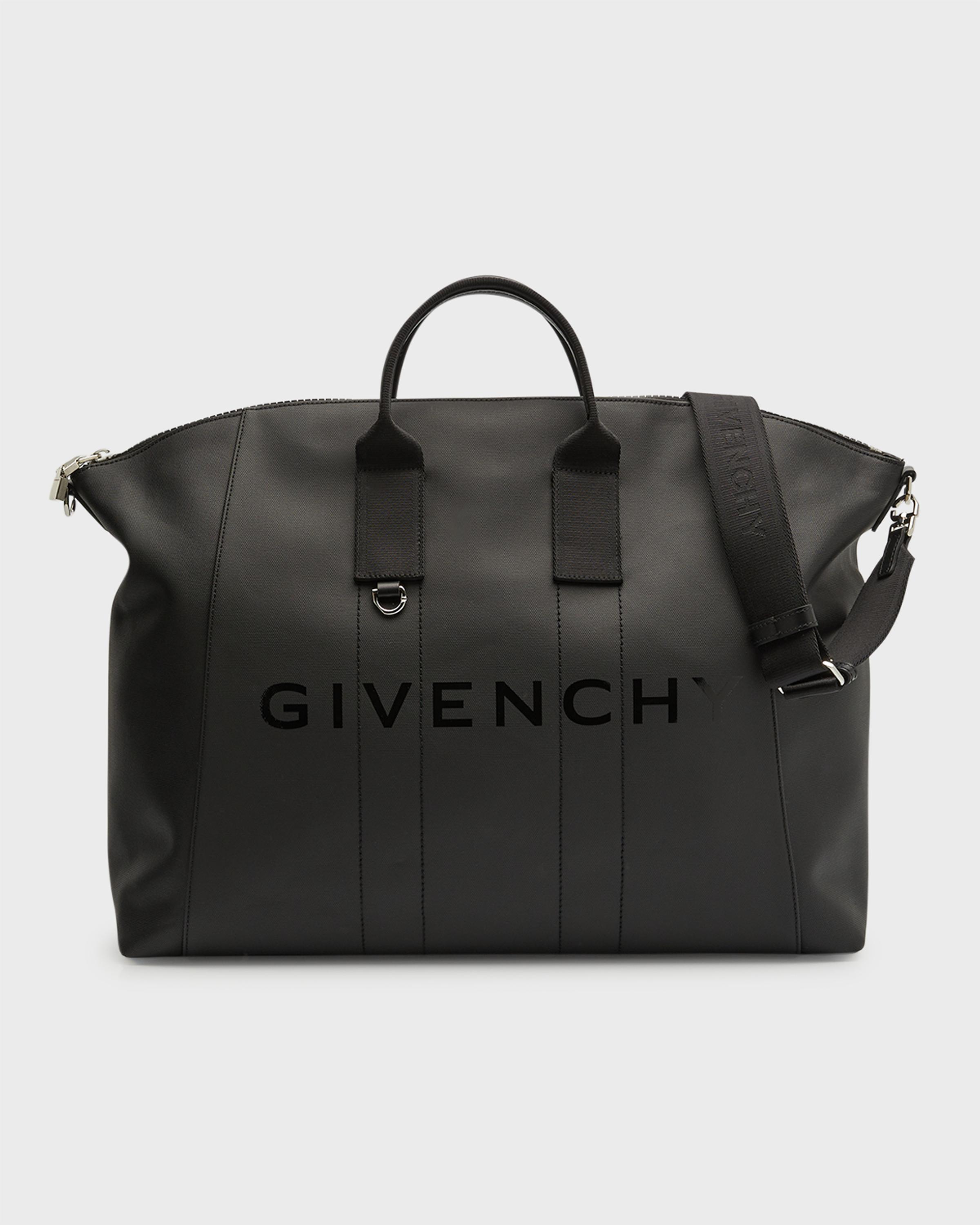 Givenchy Men's Medium Antigona Sport Canvas Duffel Bag | Neiman Marcus