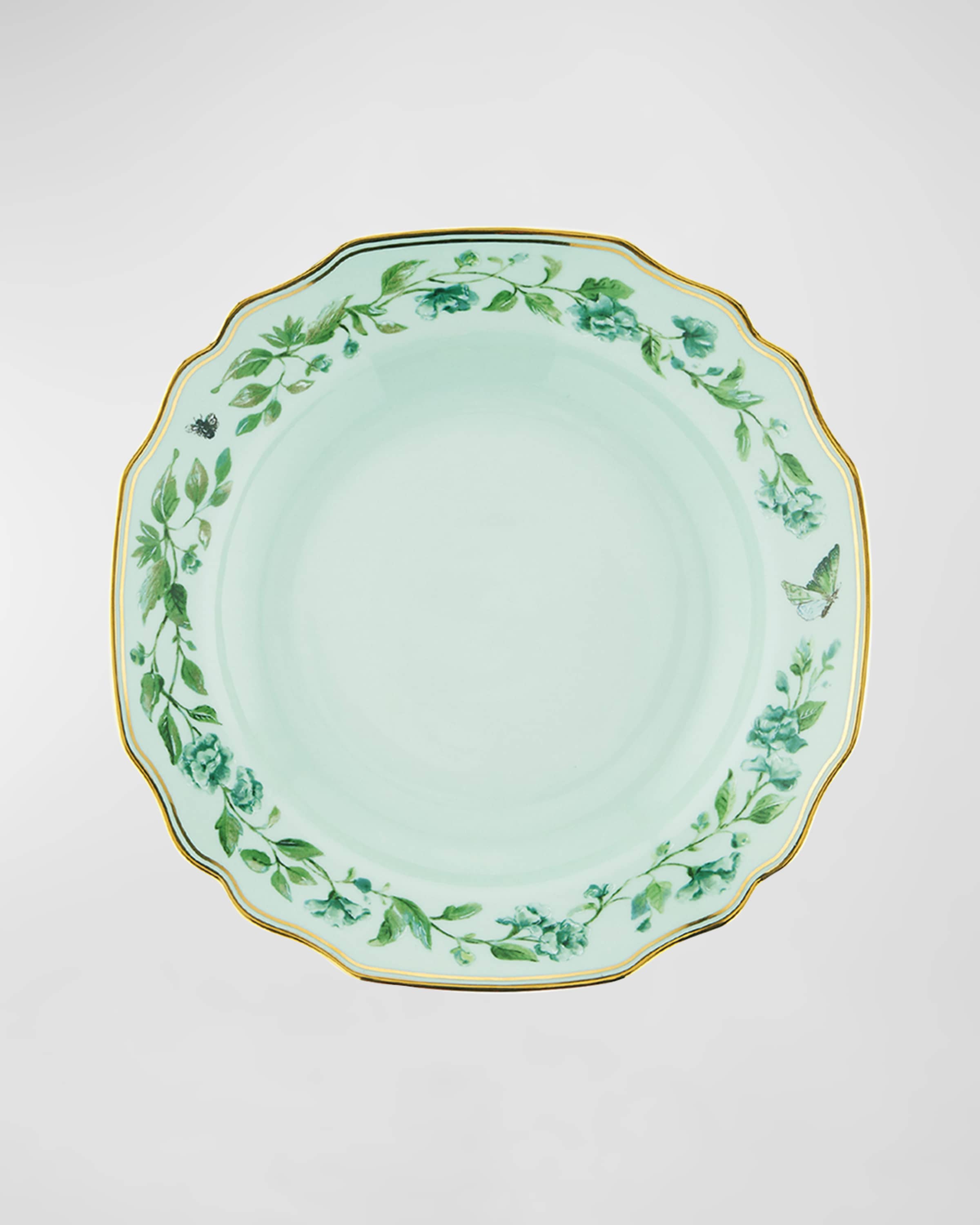 AQUAZZURA CASA Secret Garden Soup Plate