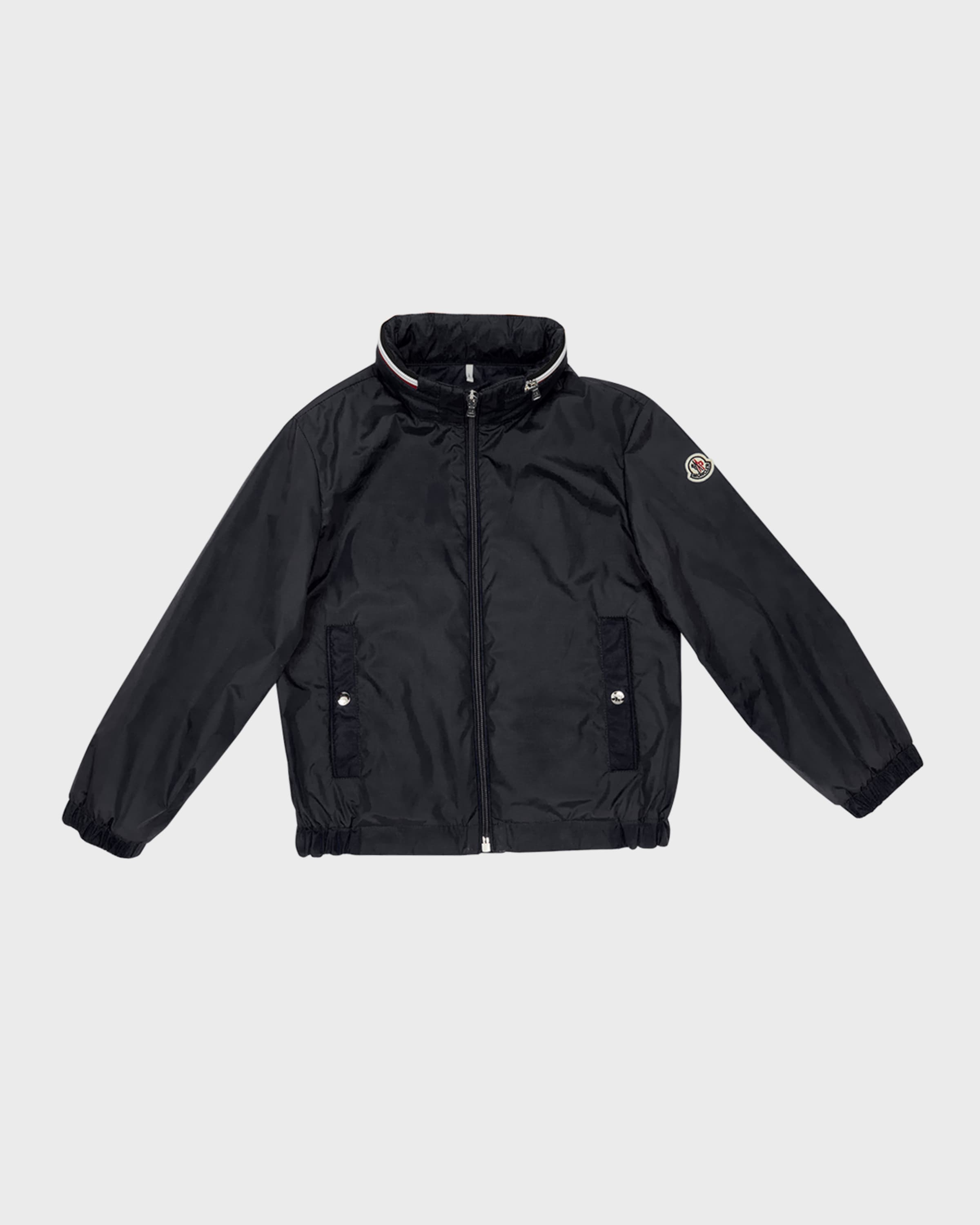 Moncler windbreaker sales white