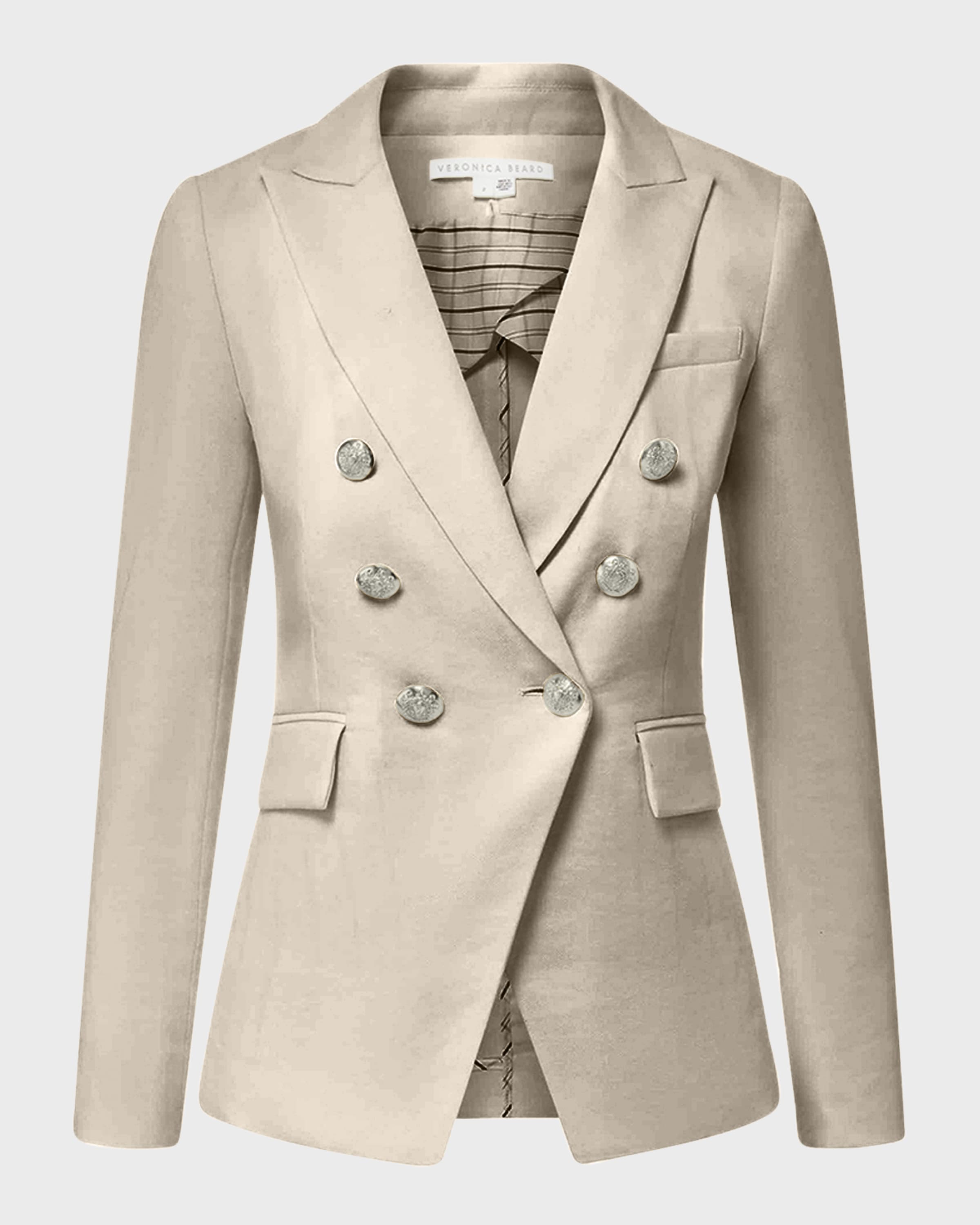 Veronica Beard Miller Linen Dickey Jacket